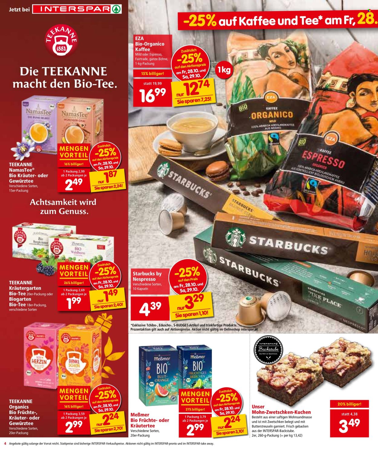 Angebote INTERSPAR - 27.10.2022 - 2.11.2022. Seite 4
