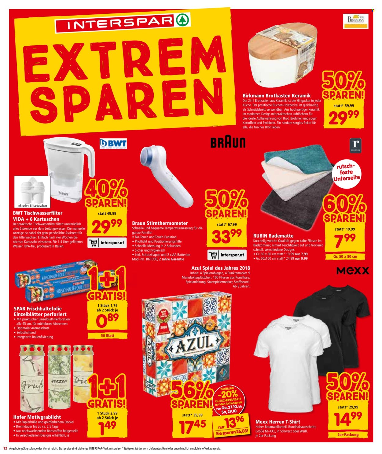 Angebote INTERSPAR - 27.10.2022 - 2.11.2022. Seite 12