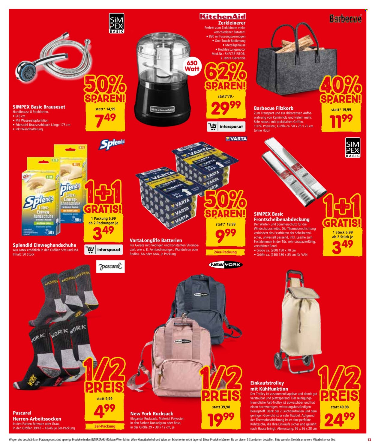Angebote INTERSPAR - 27.10.2022 - 2.11.2022. Seite 13