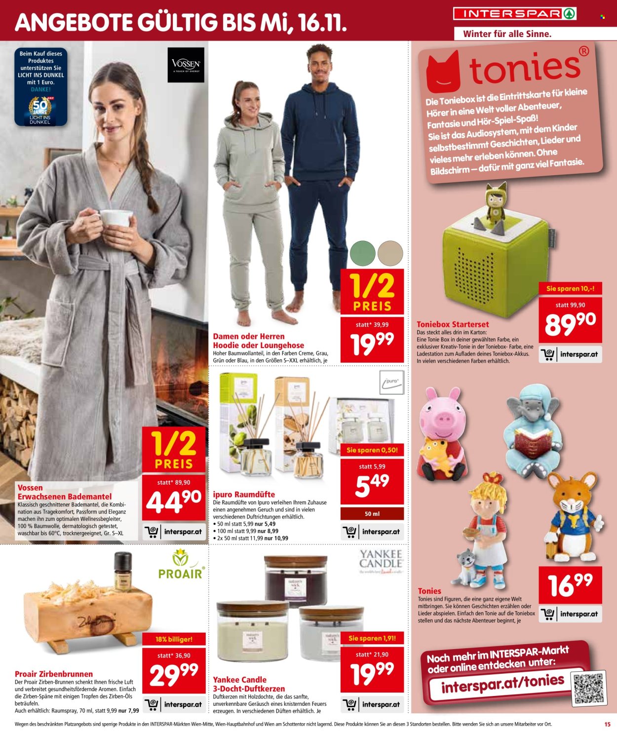 Angebote INTERSPAR - 27.10.2022 - 2.11.2022. Seite 15