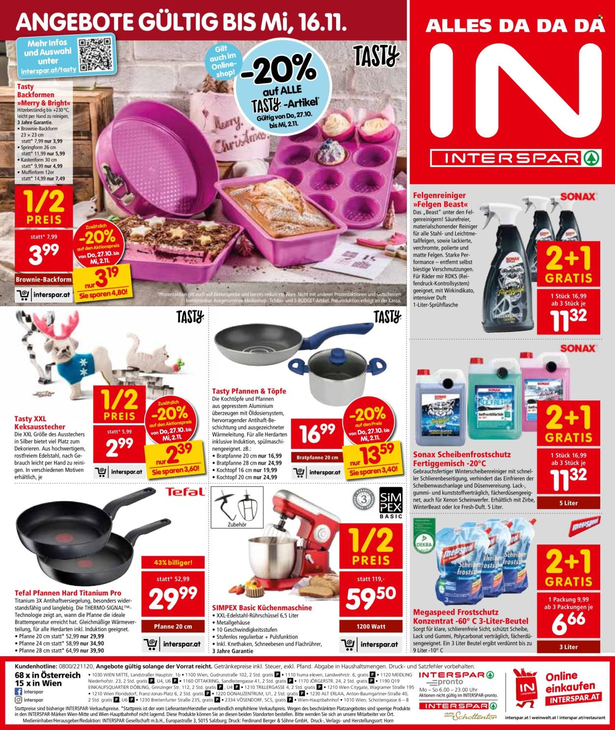 Angebote INTERSPAR - 27.10.2022 - 2.11.2022. Seite 16