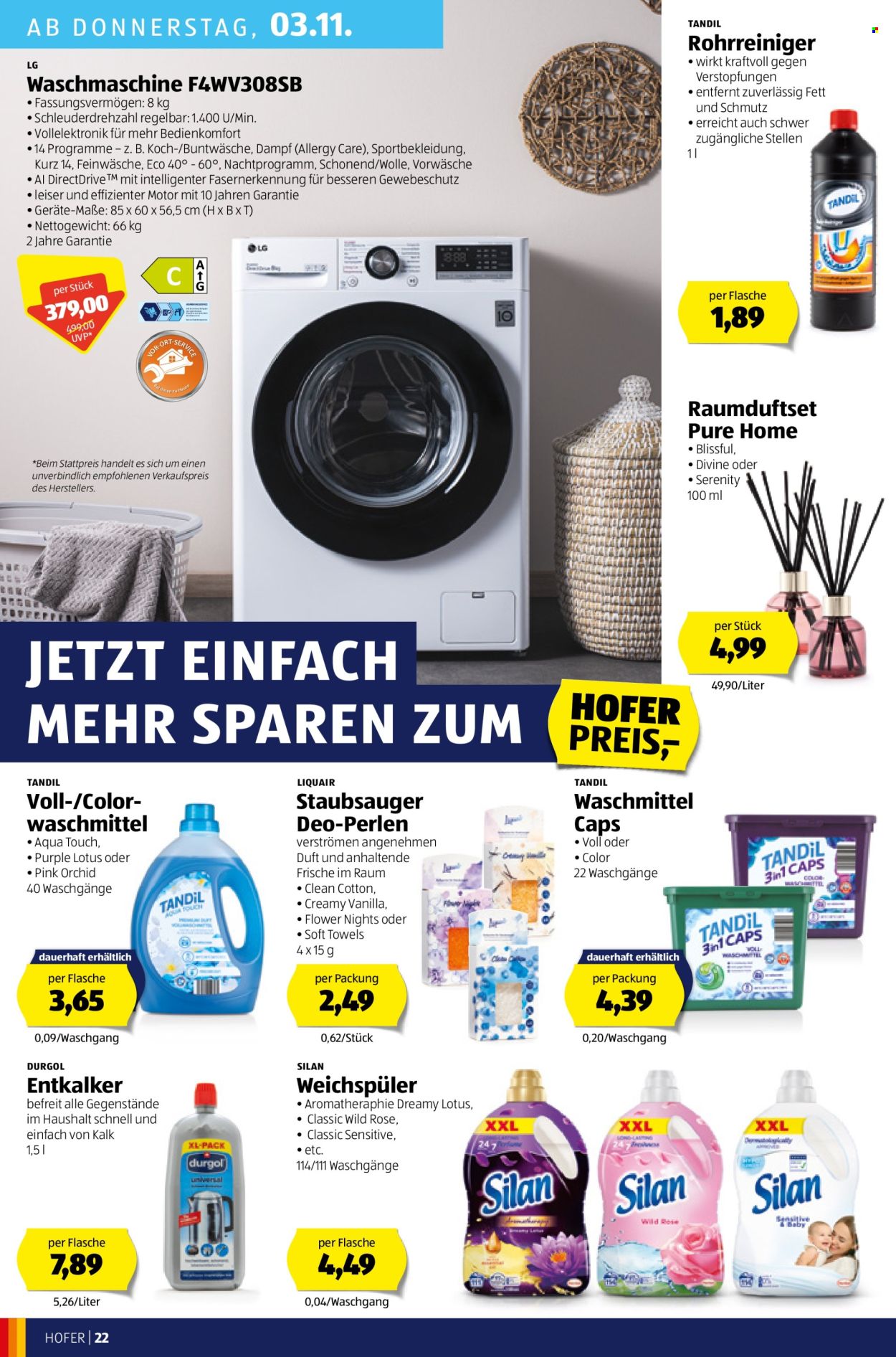 Angebote Hofer - 28.10.2022 - 3.11.2022. Seite 22