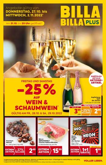 Angebote Billa - 27.10.2022 - 2.11.2022.