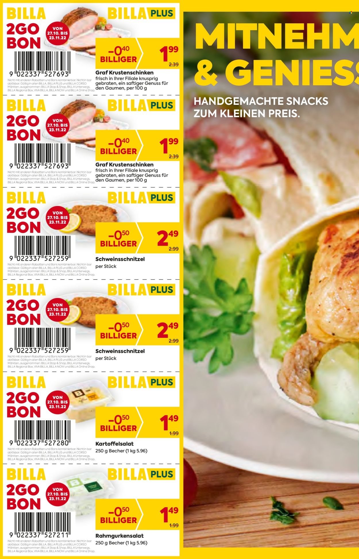 Angebote Billa - 27.10.2022 - 2.11.2022. Seite 12
