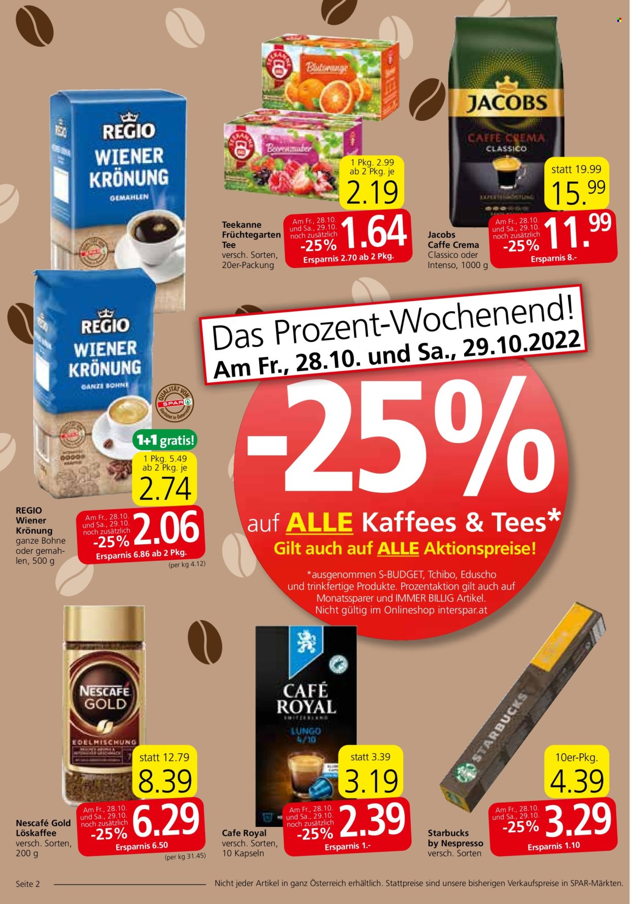 Angebote INTERSPAR - 27.10.2022 - 2.11.2022. Seite 2