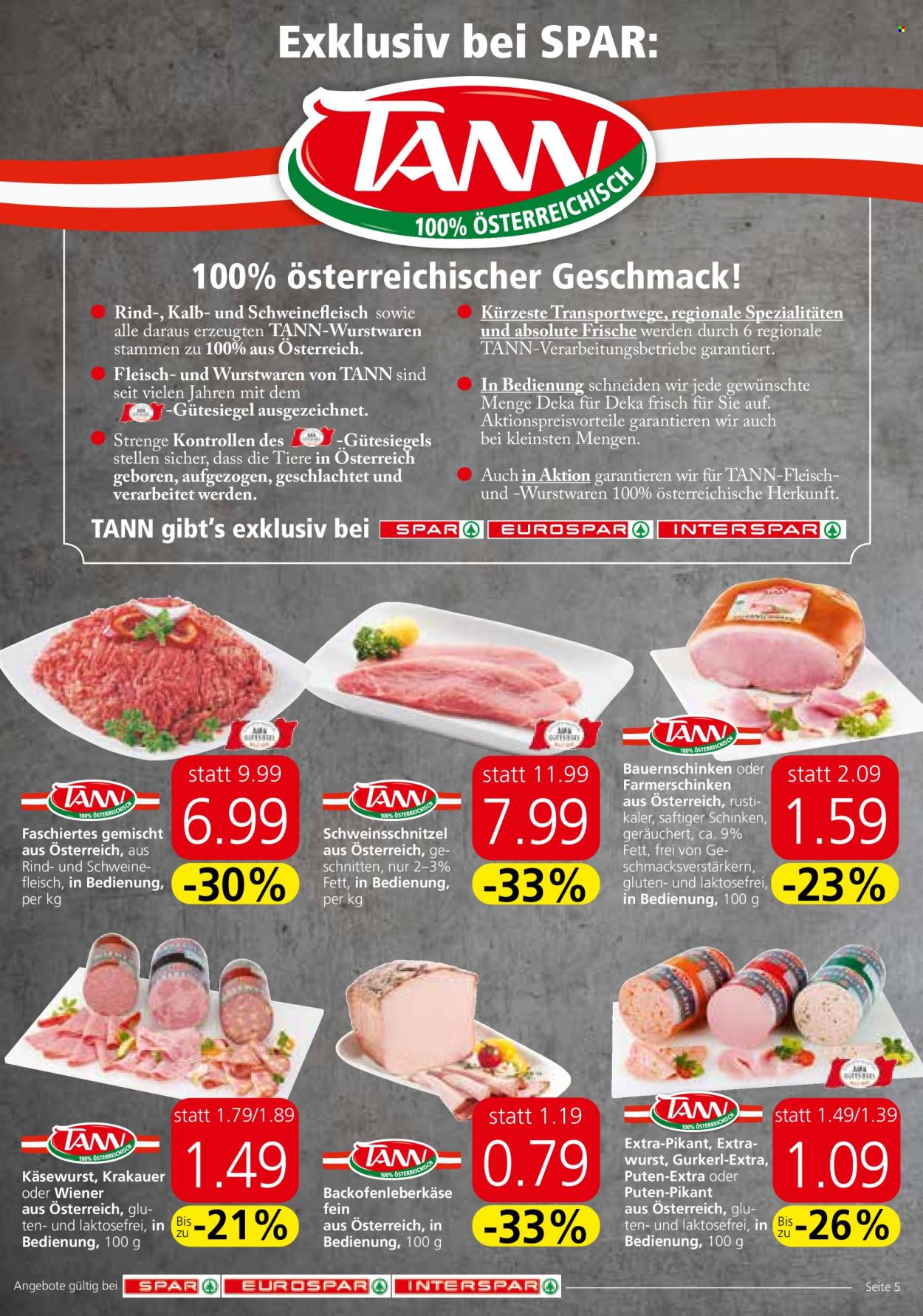 Angebote INTERSPAR - 27.10.2022 - 2.11.2022. Seite 5