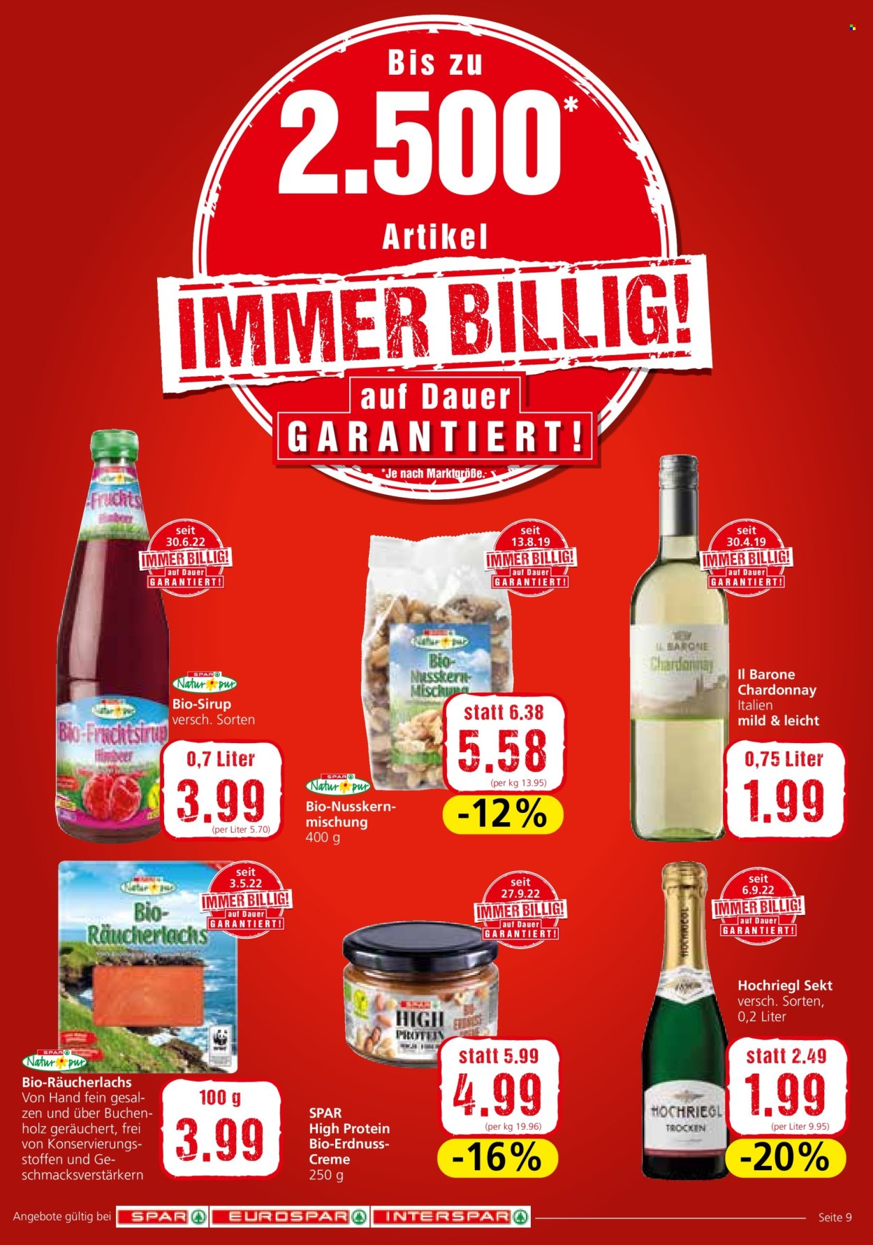 Angebote INTERSPAR - 27.10.2022 - 2.11.2022. Seite 9