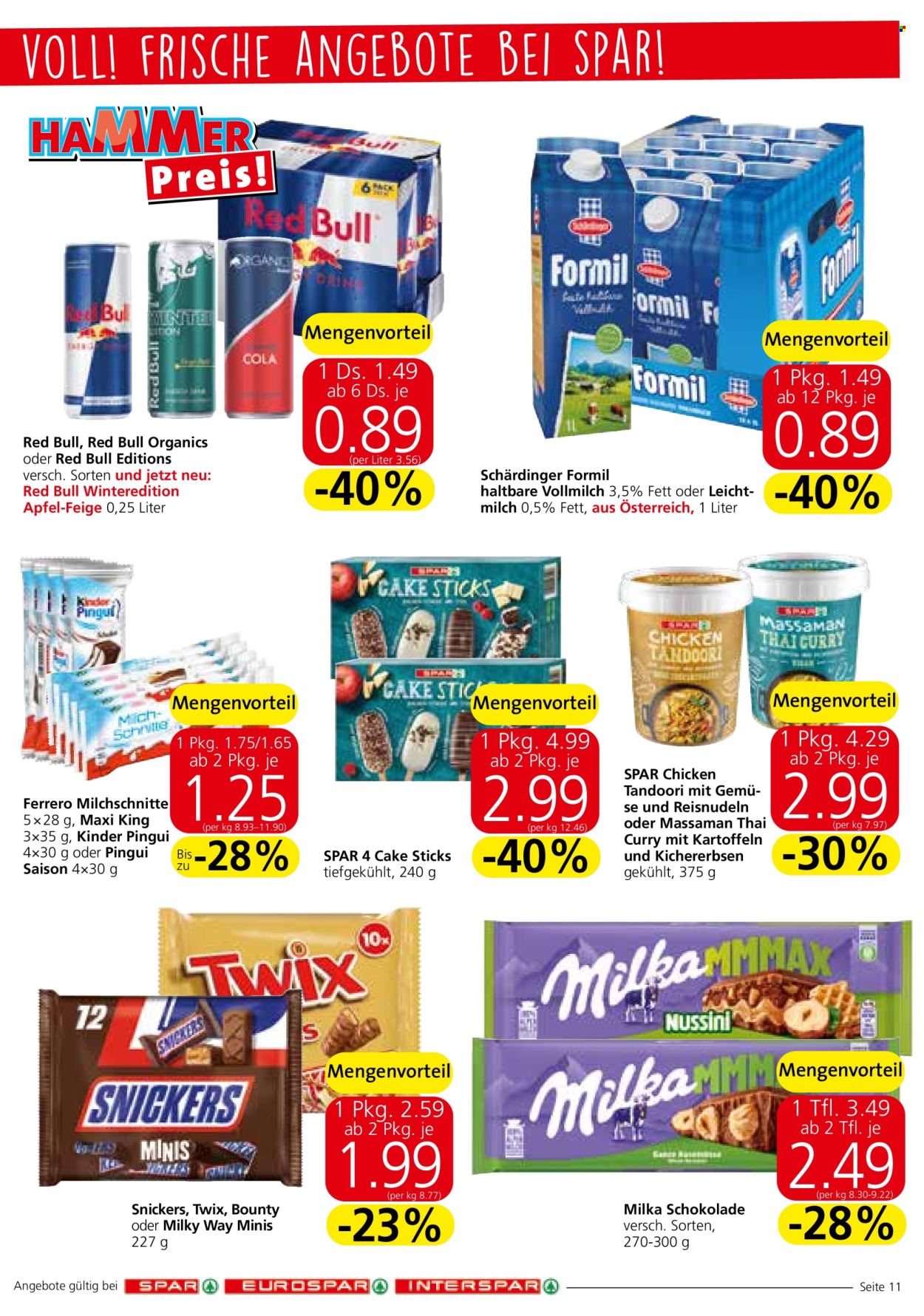 Angebote INTERSPAR - 27.10.2022 - 2.11.2022. Seite 11