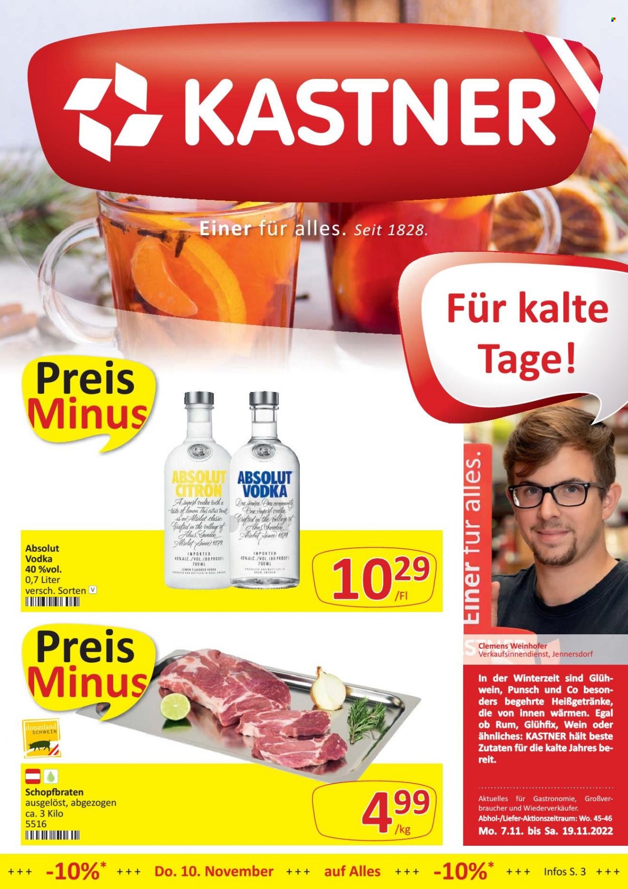 Angebote KASTNER - 7.11.2022 - 19.11.2022. Seite 1
