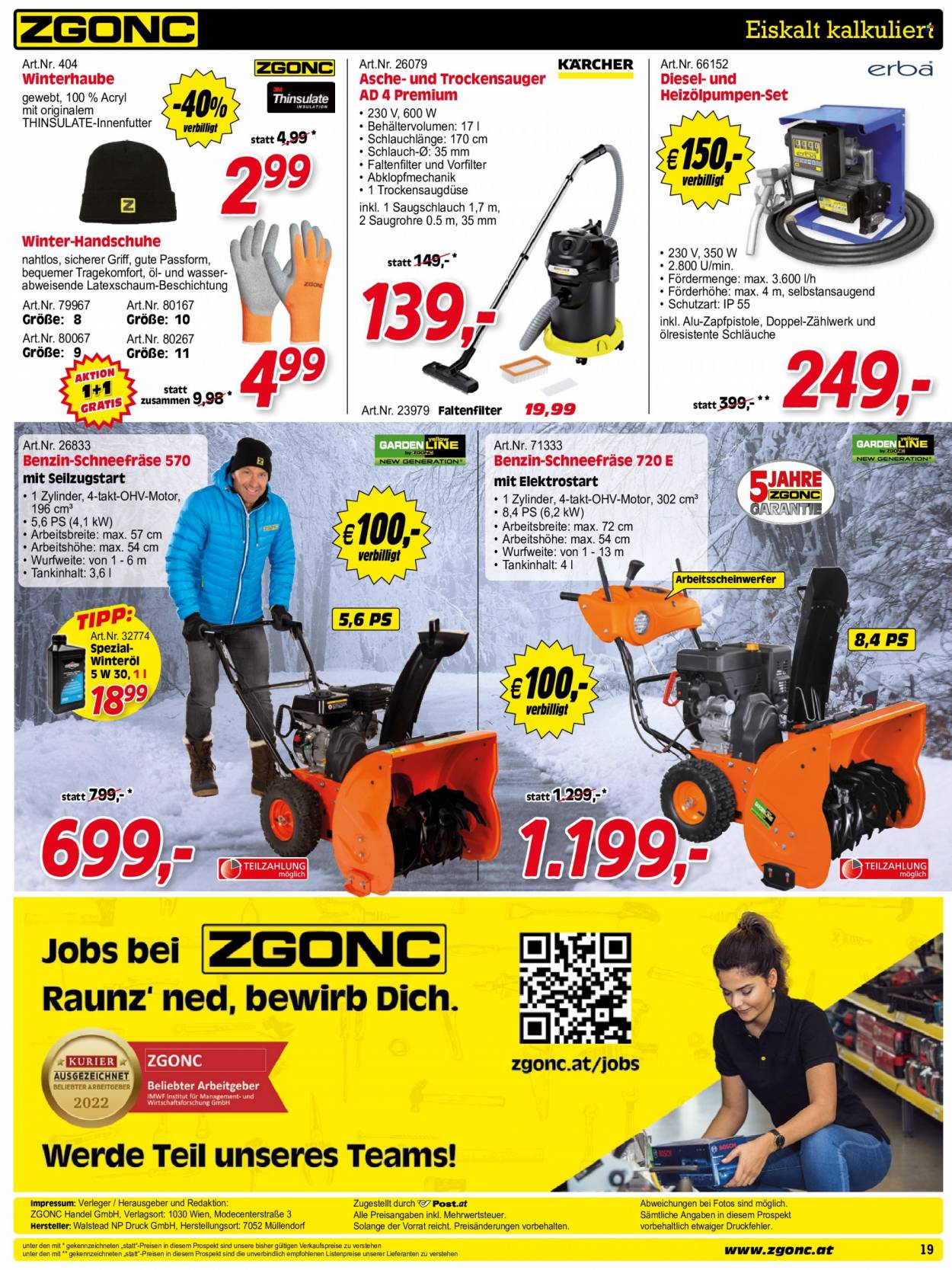Angebote Zgonc - 28.10.2022 - 29.11.2022. Seite 19