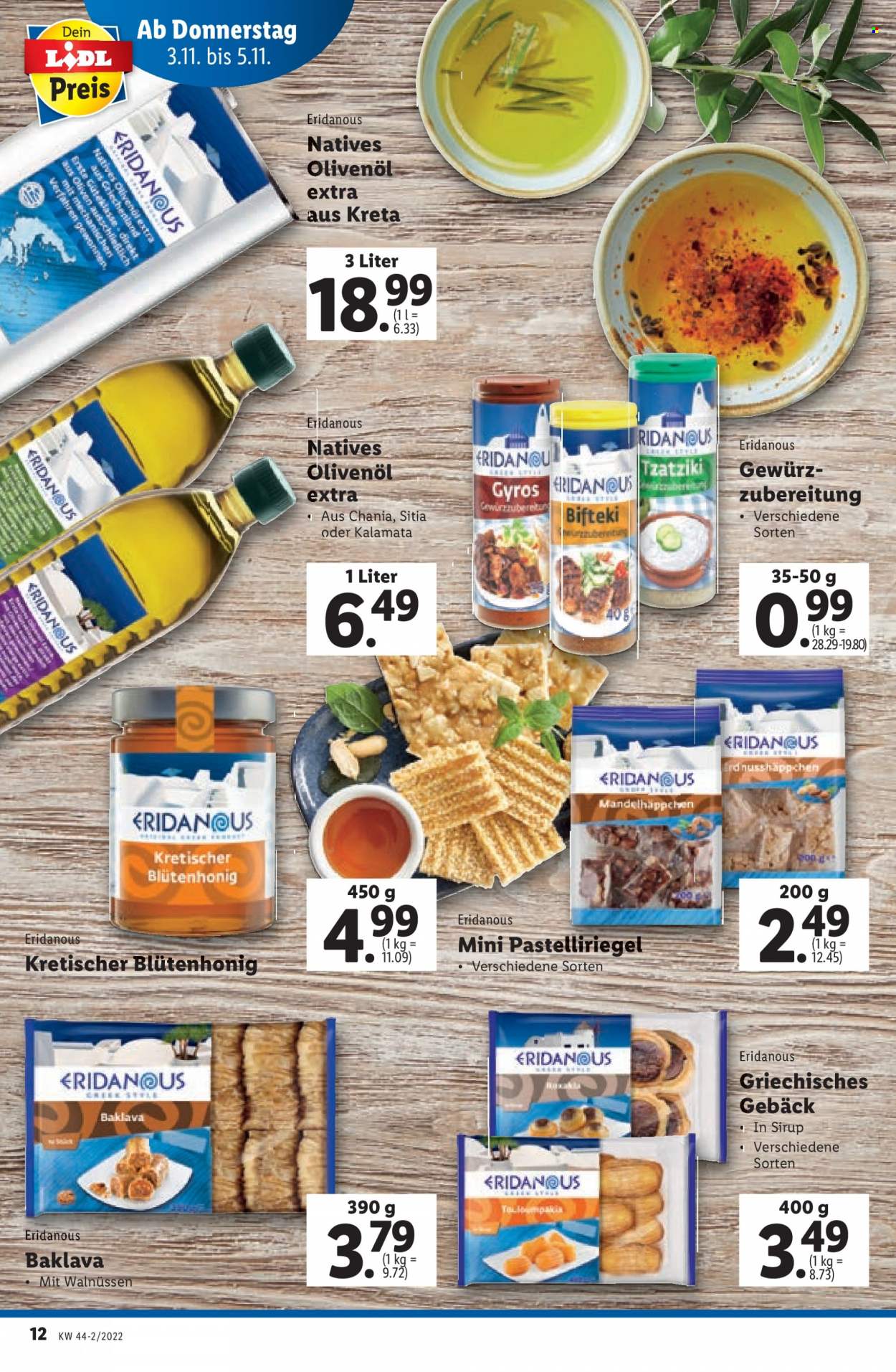 Angebote Lidl - 3.11.2022 - 9.11.2022. Seite 12