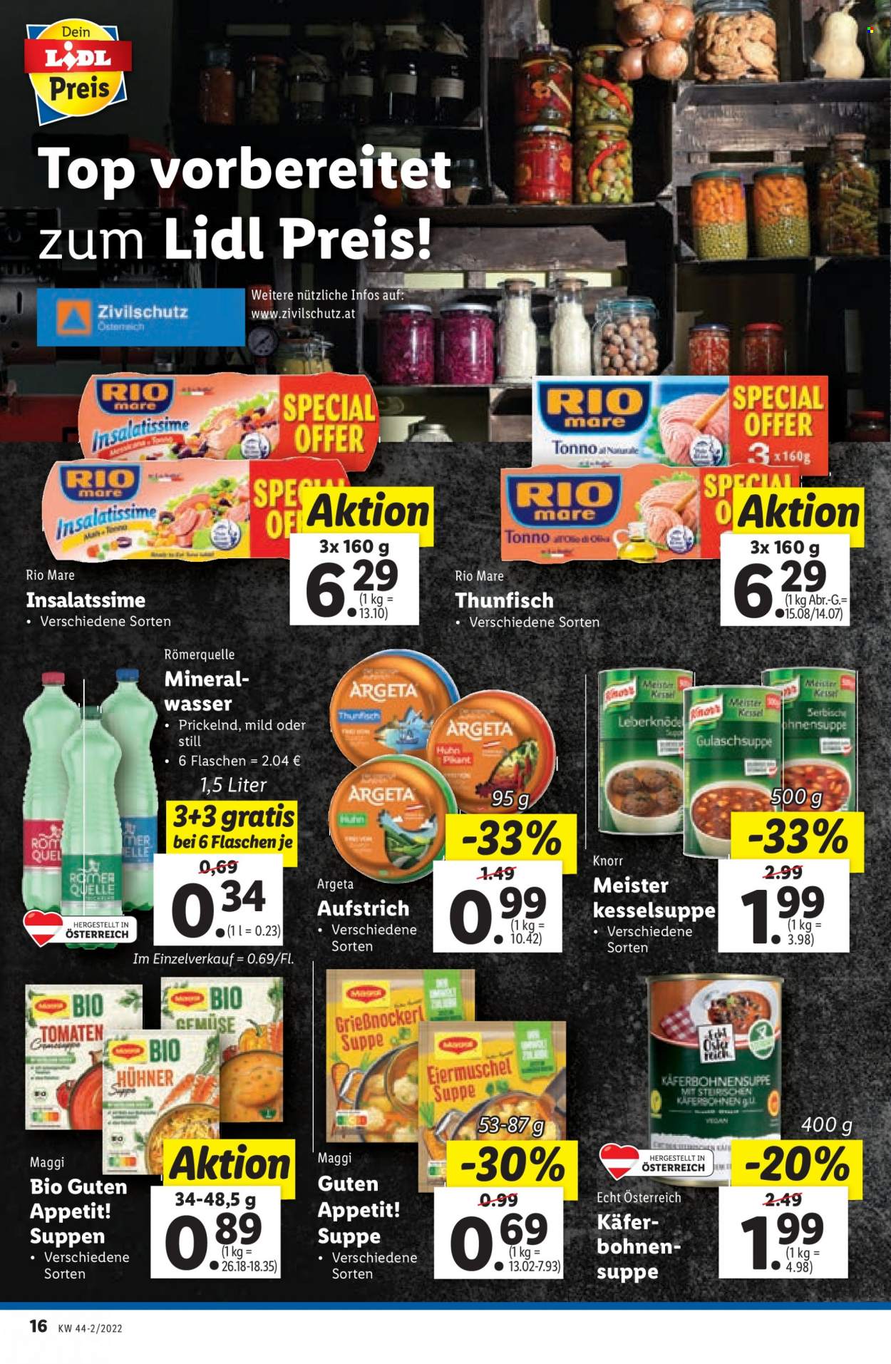 Angebote Lidl - 3.11.2022 - 9.11.2022. Seite 16