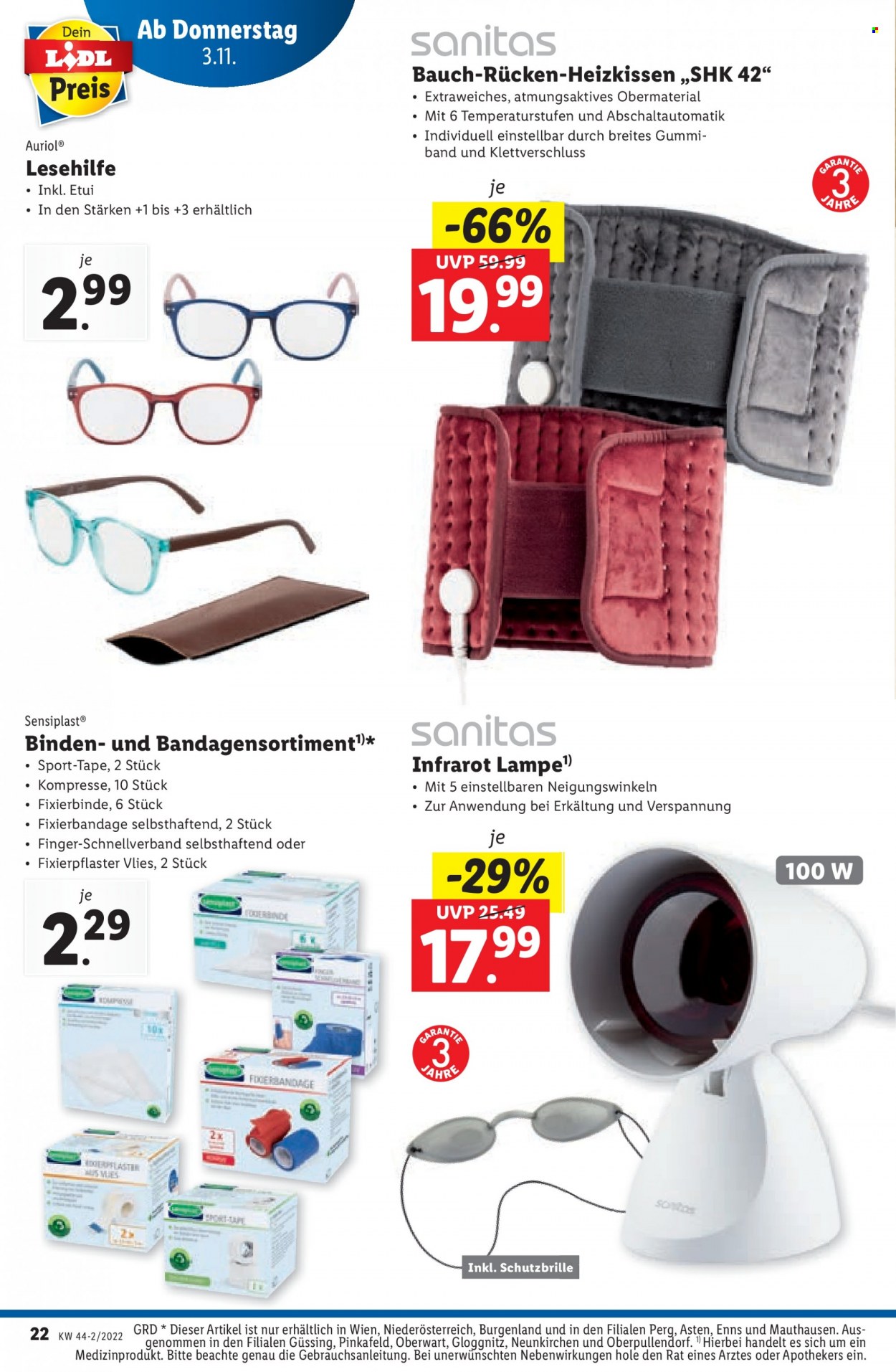 Angebote Lidl - 3.11.2022 - 9.11.2022. Seite 22