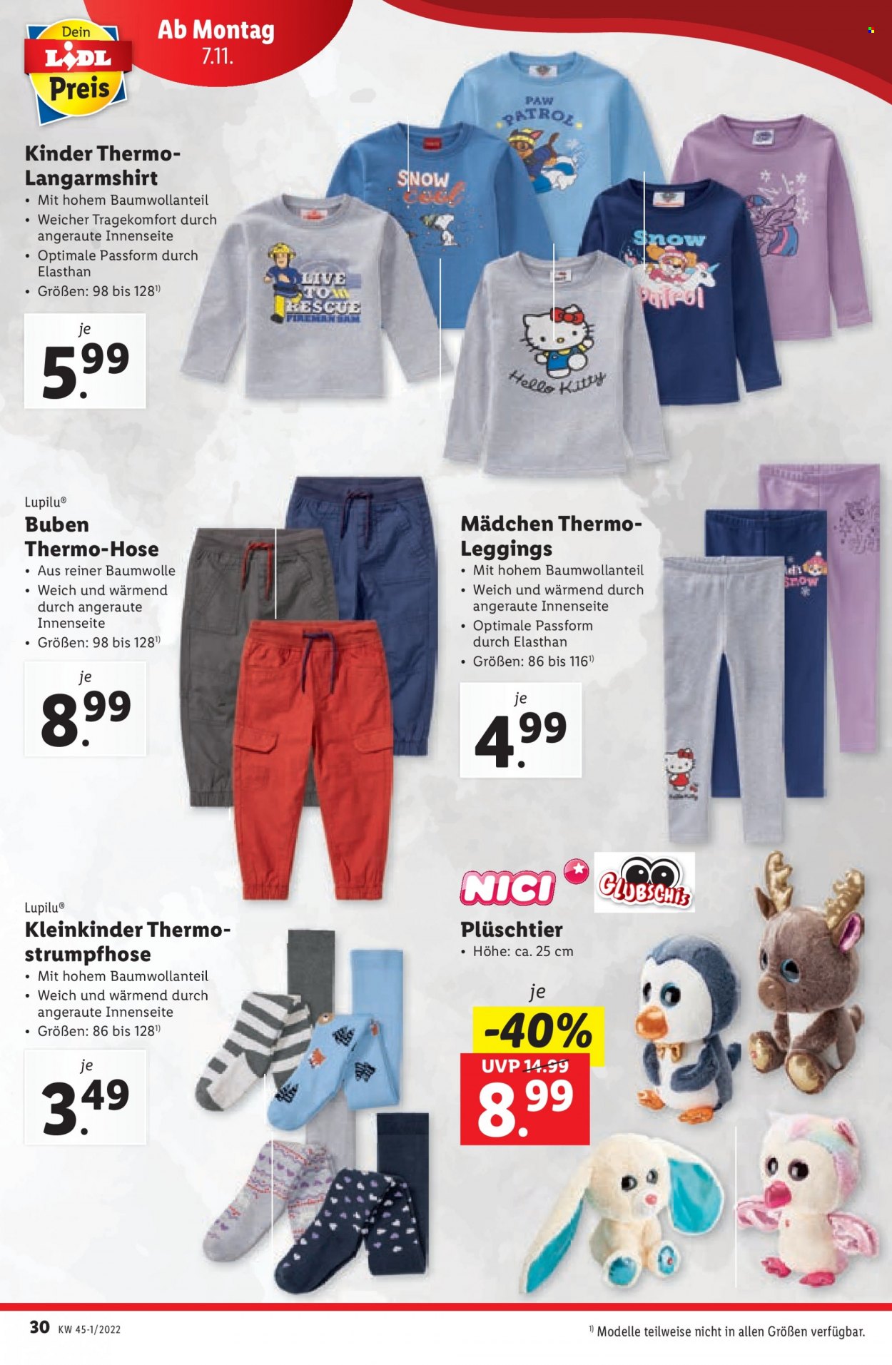 Angebote Lidl - 3.11.2022 - 9.11.2022. Seite 30