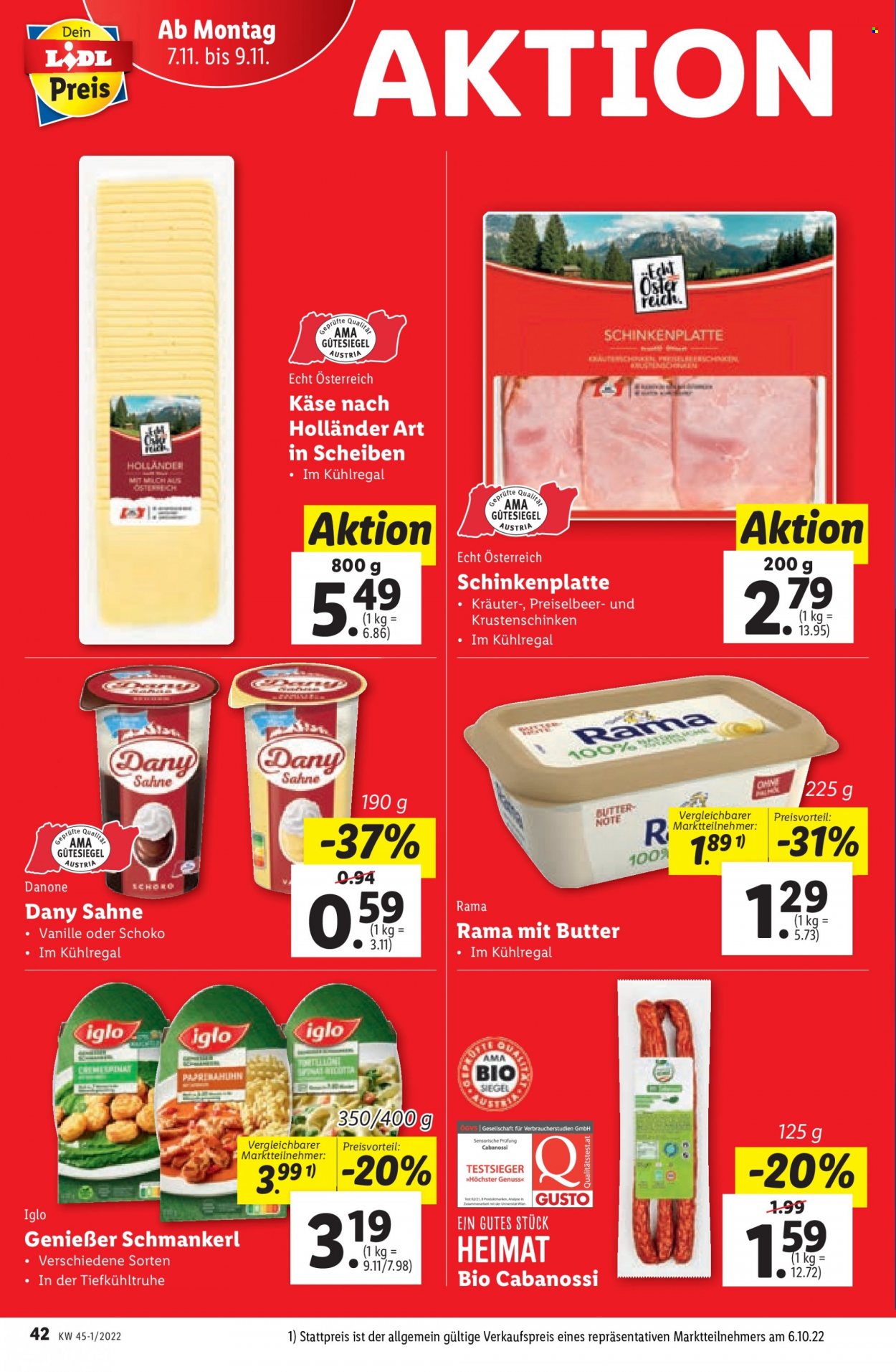 Angebote Lidl - 3.11.2022 - 9.11.2022. Seite 42