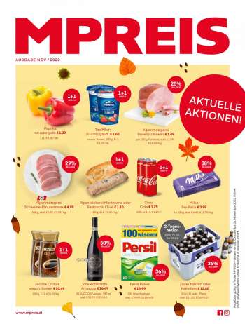 Angebote MPREIS - 31.10.2022 - 6.11.2022.