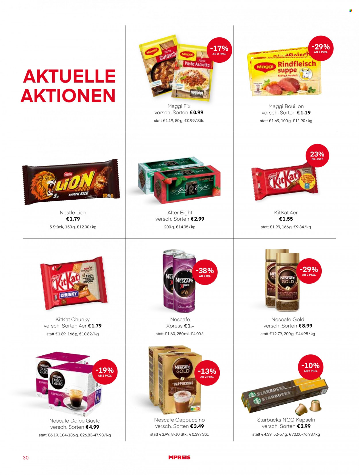 Angebote MPREIS - 31.10.2022 - 6.11.2022. Seite 30