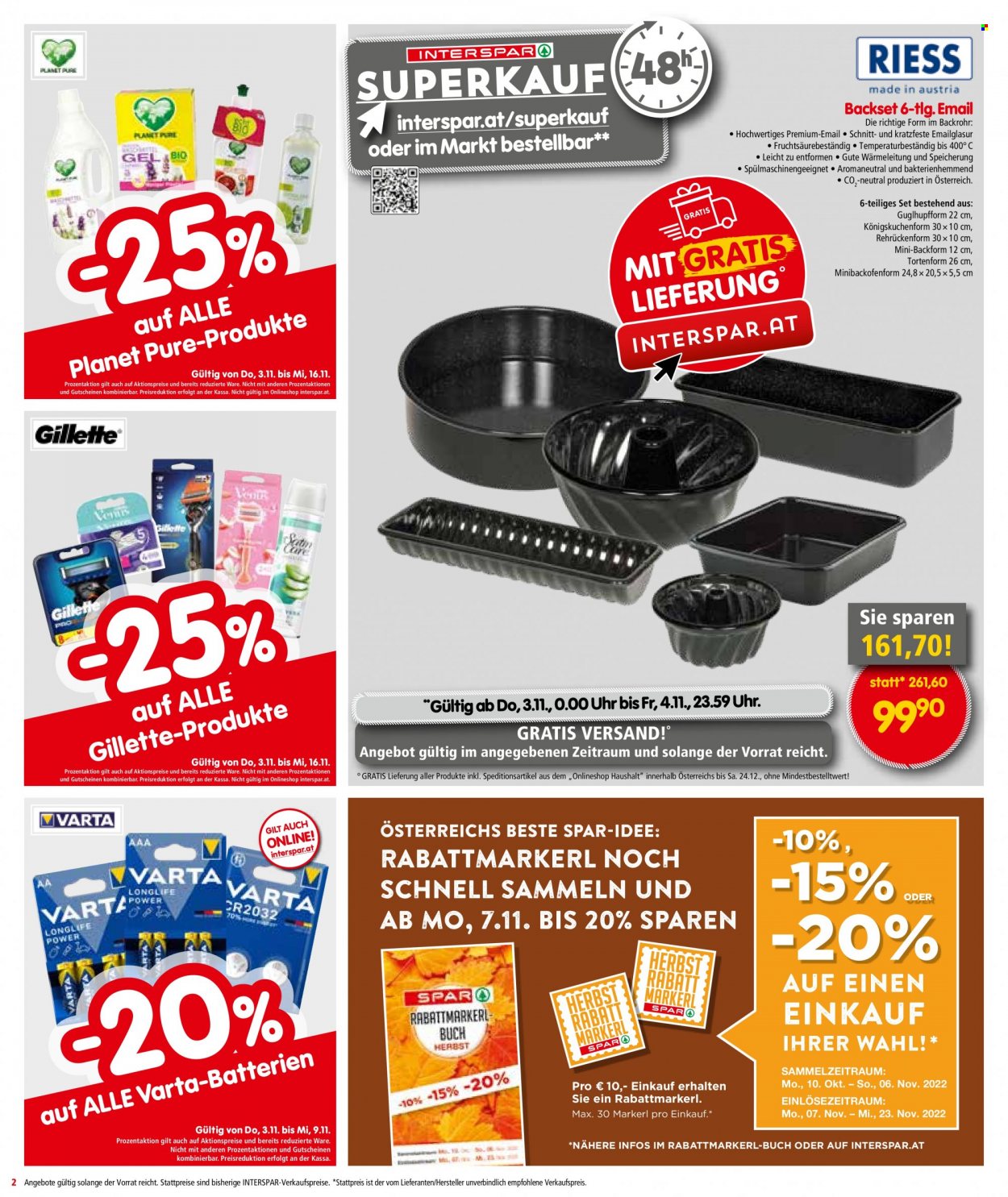 Angebote INTERSPAR - 3.11.2022 - 16.11.2022. Seite 2