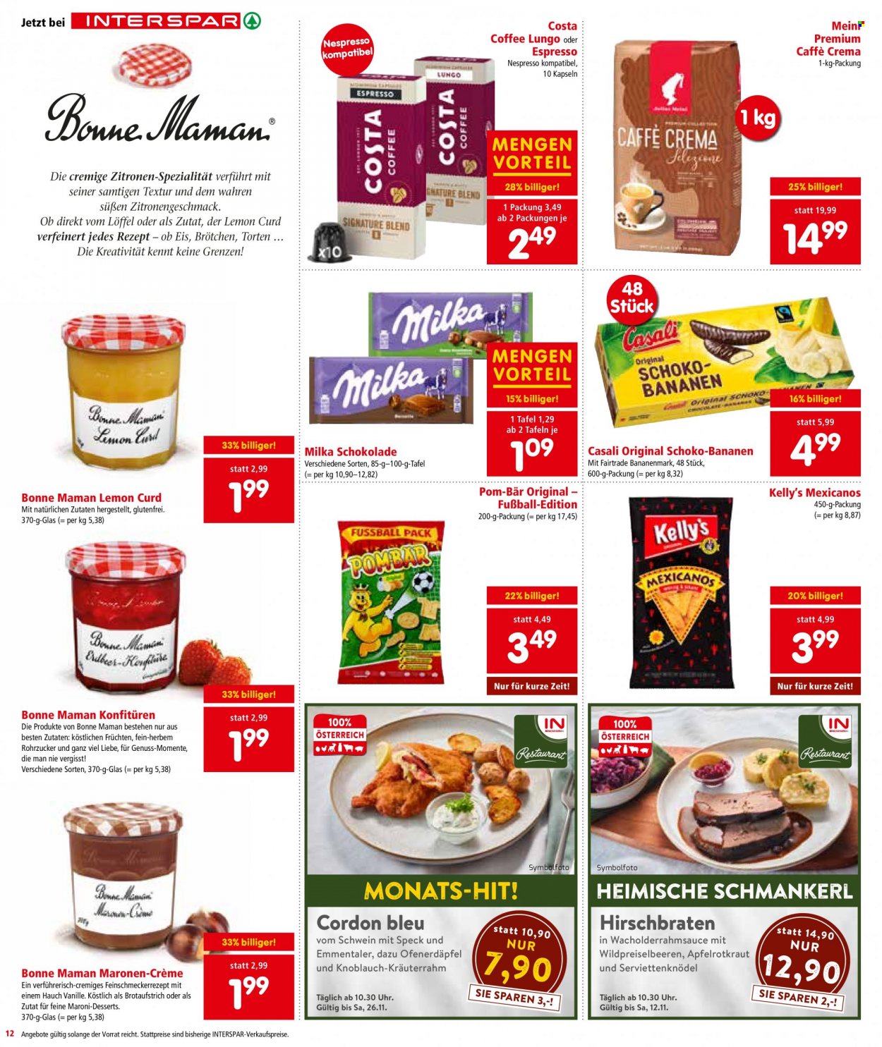 Angebote INTERSPAR - 3.11.2022 - 16.11.2022. Seite 12
