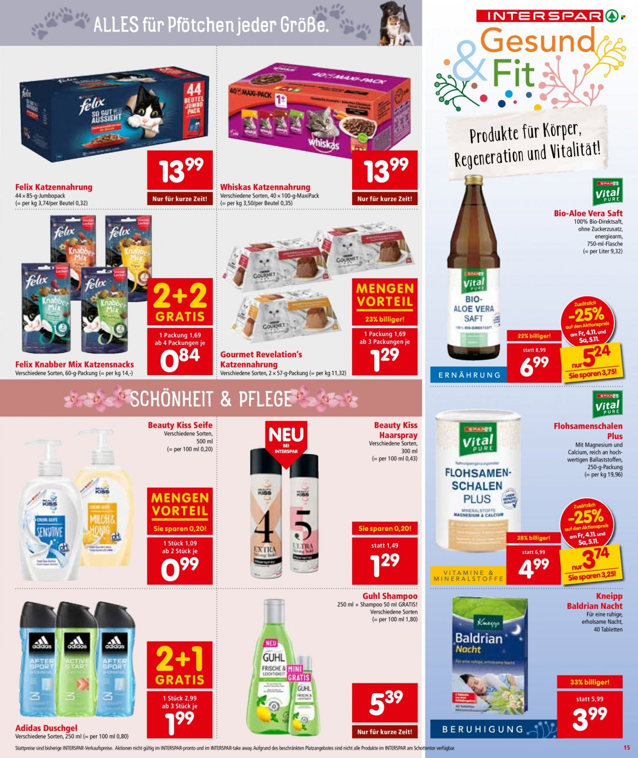 Angebote INTERSPAR - 3.11.2022 - 16.11.2022. Seite 15