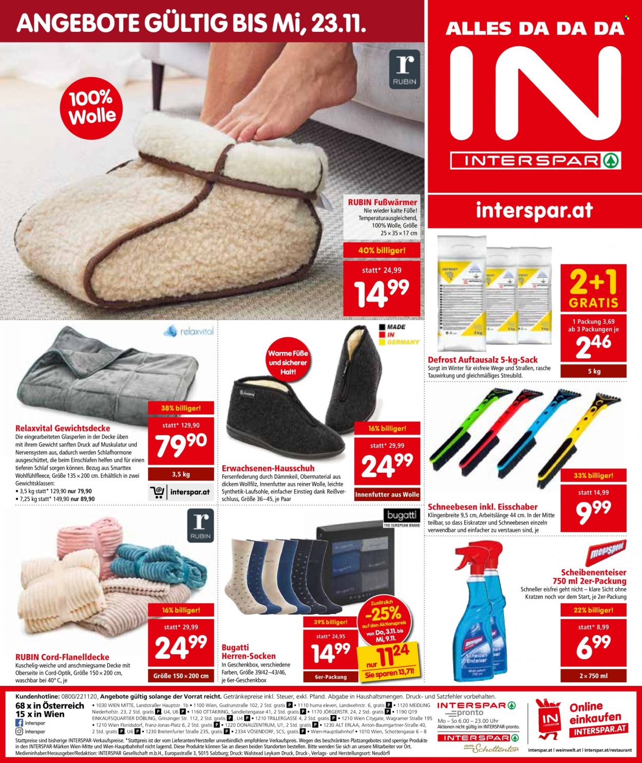 Angebote INTERSPAR - 3.11.2022 - 16.11.2022. Seite 20
