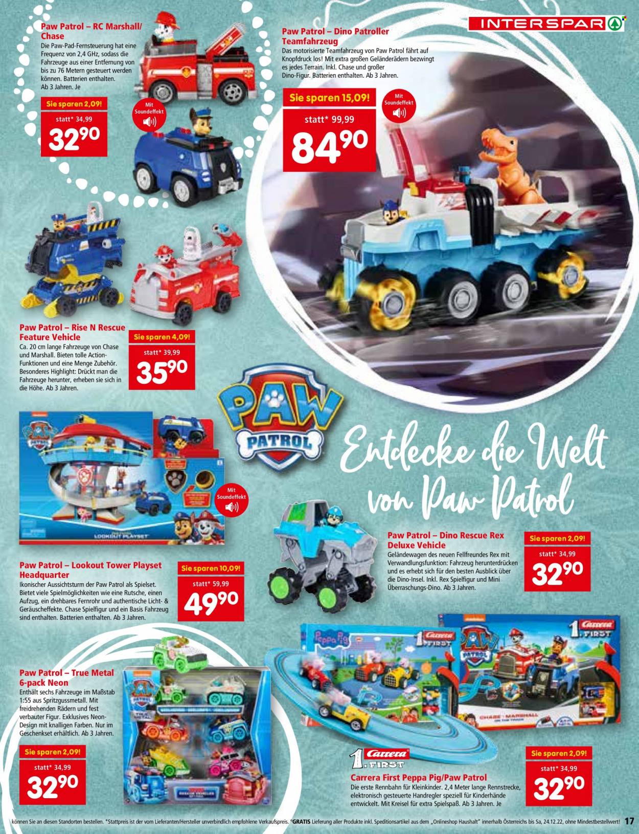 Angebote INTERSPAR - 3.11.2022 - 24.12.2022. Seite 17