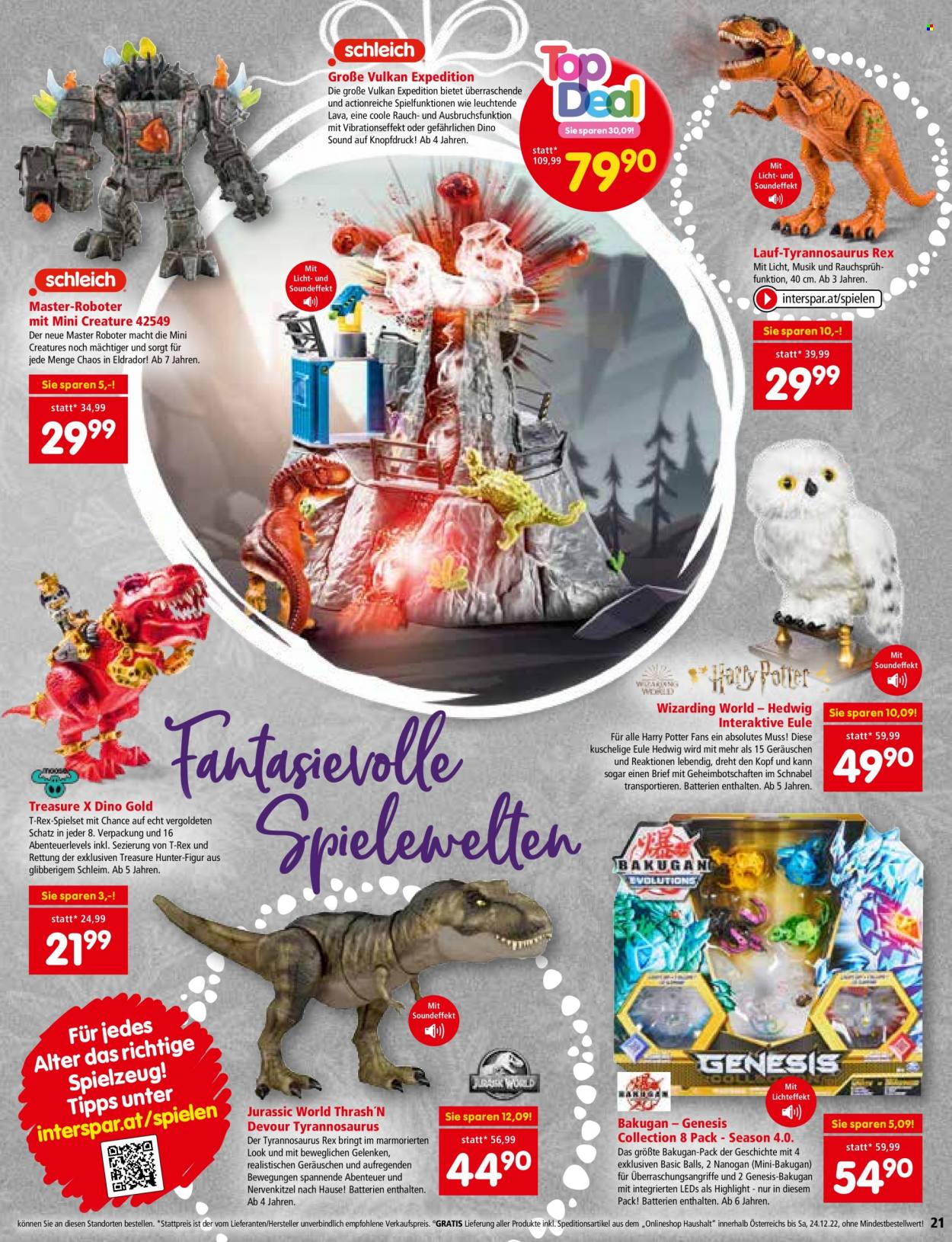 Angebote INTERSPAR - 3.11.2022 - 24.12.2022. Seite 21