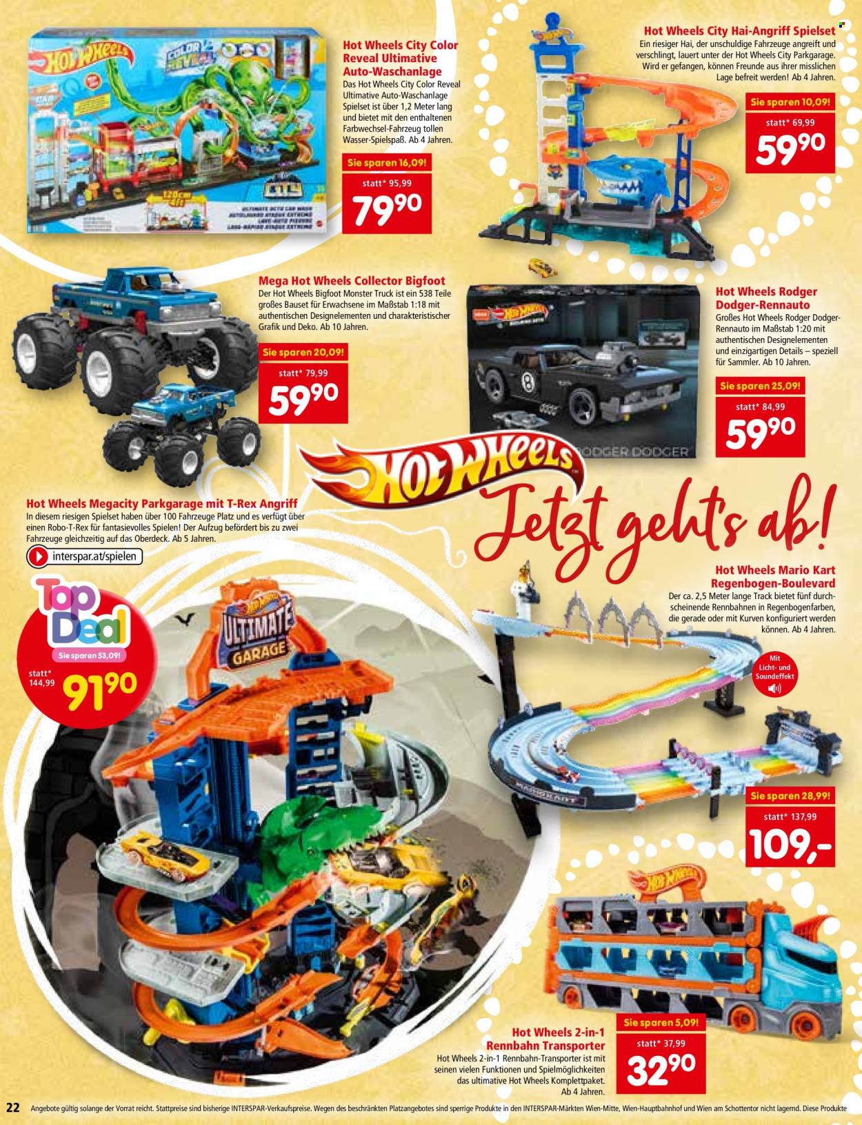 Angebote INTERSPAR - 3.11.2022 - 24.12.2022. Seite 22