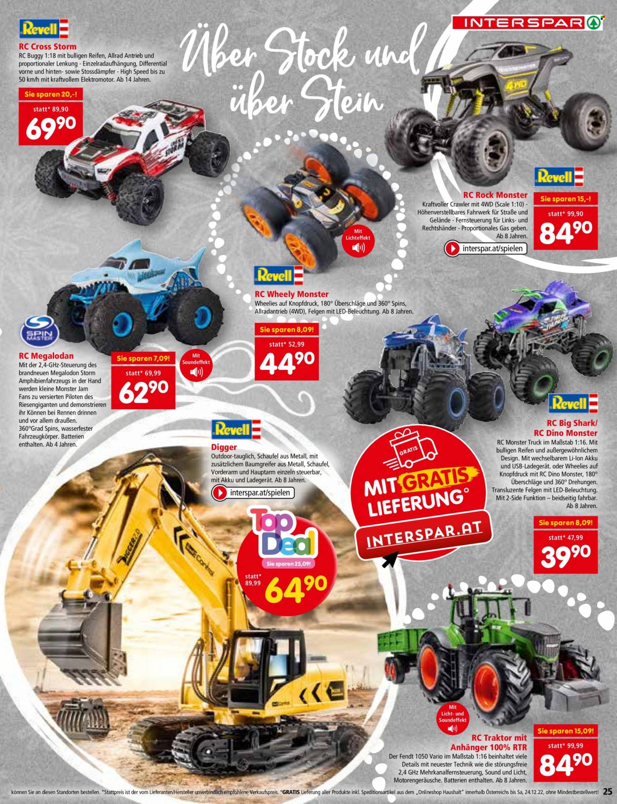 Angebote INTERSPAR - 3.11.2022 - 24.12.2022. Seite 25