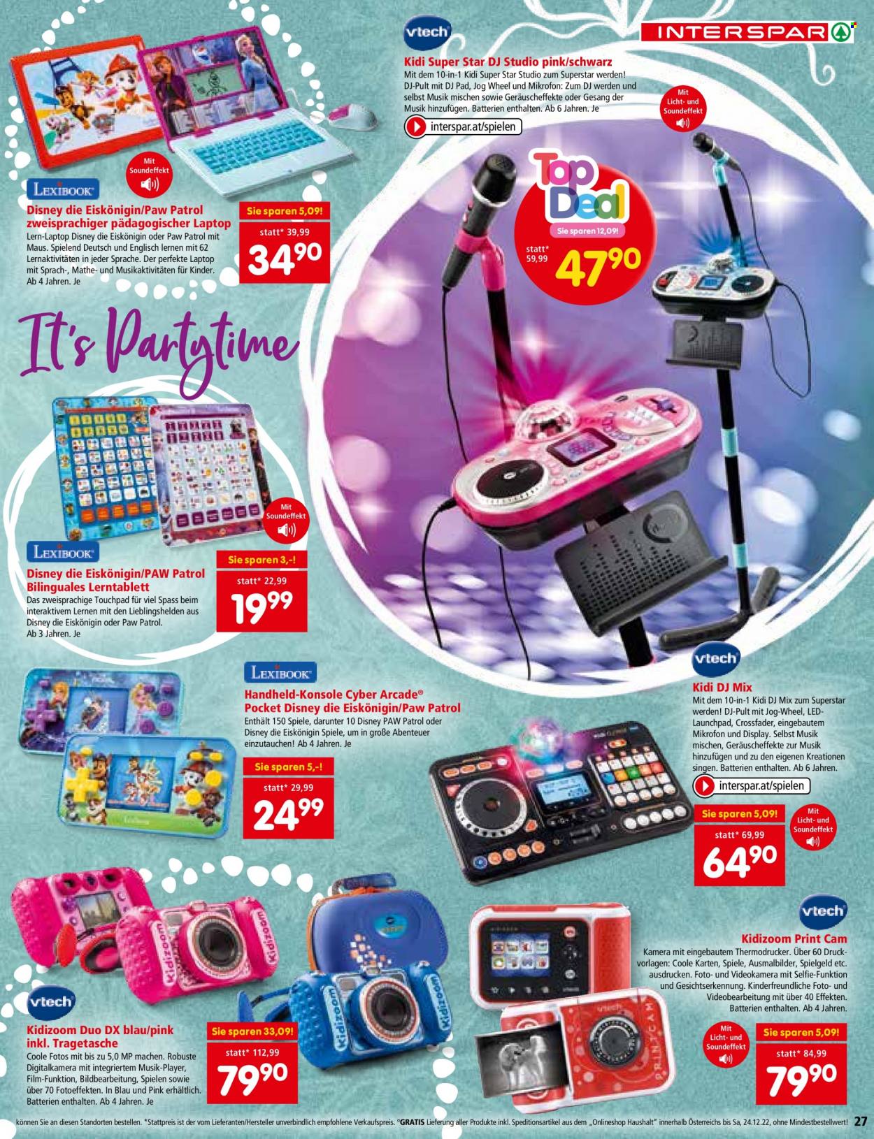 Angebote INTERSPAR - 3.11.2022 - 24.12.2022. Seite 27