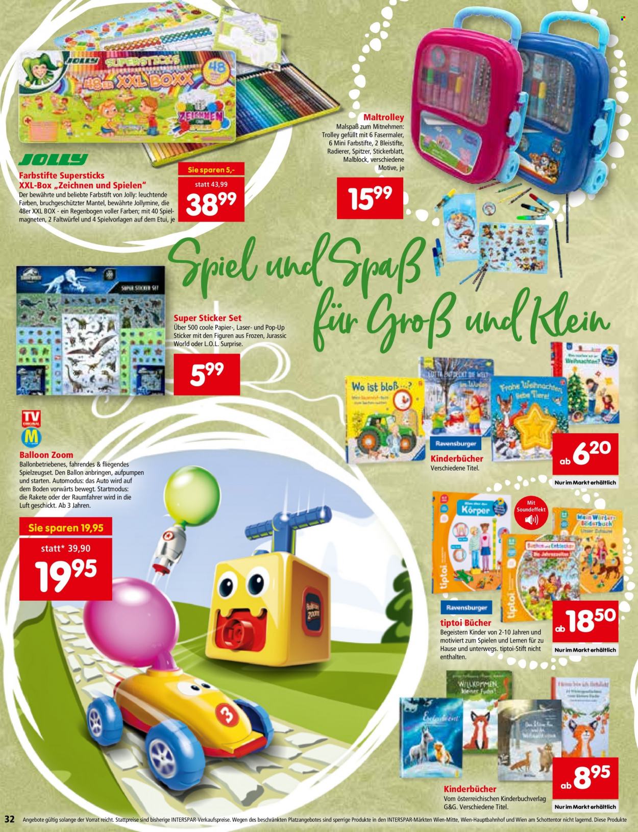Angebote INTERSPAR - 3.11.2022 - 24.12.2022. Seite 32