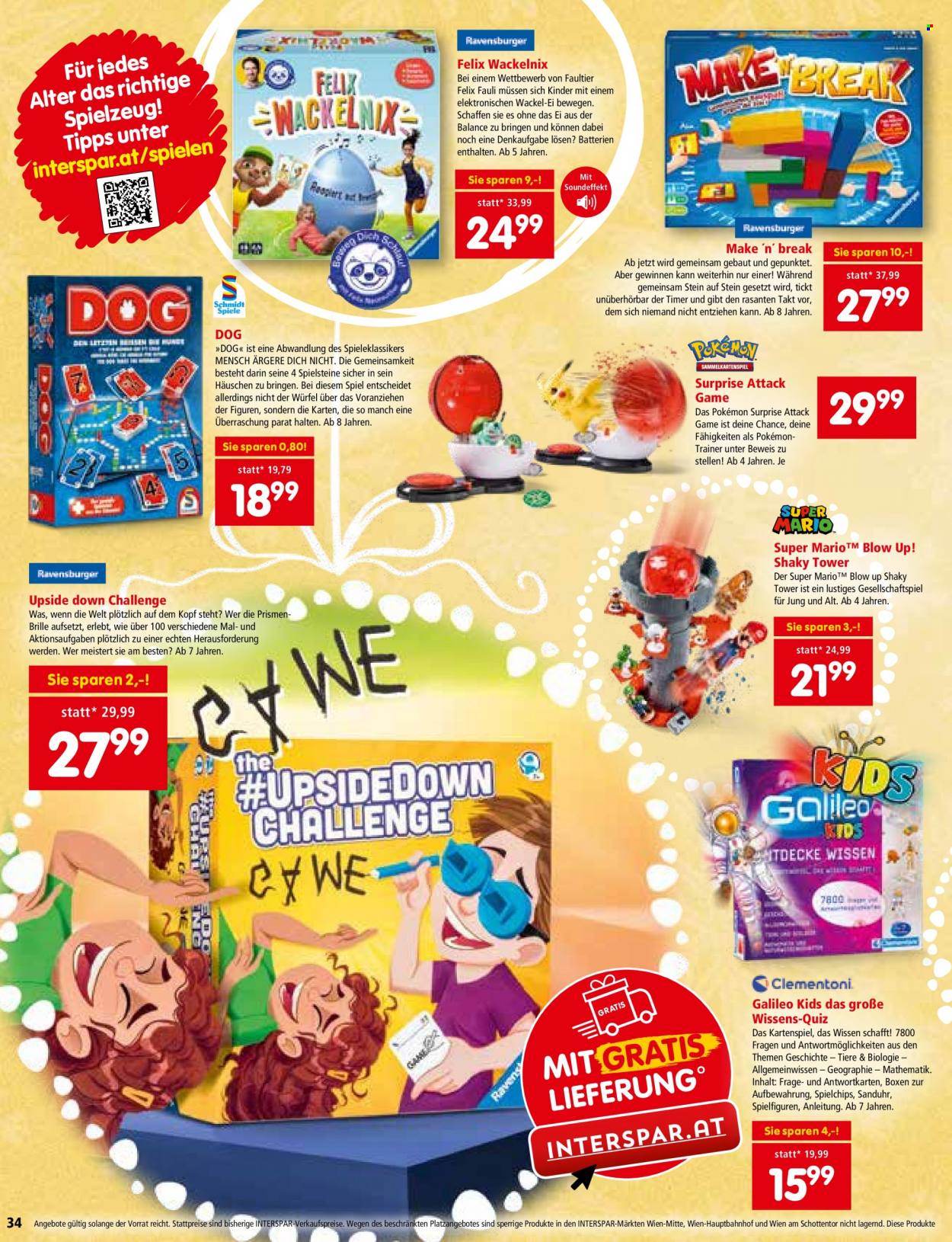 Angebote INTERSPAR - 3.11.2022 - 24.12.2022. Seite 34