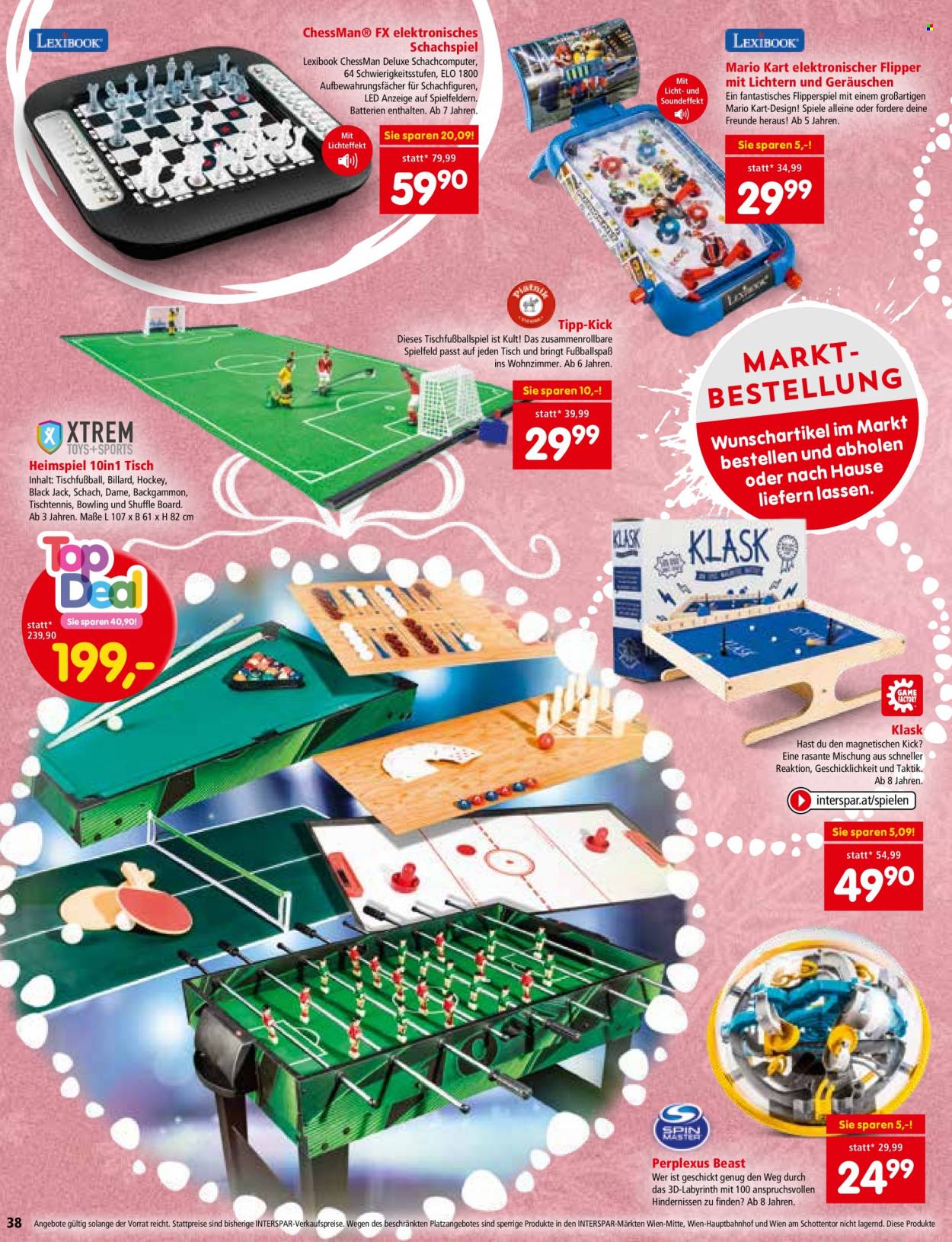 Angebote INTERSPAR - 3.11.2022 - 24.12.2022. Seite 38