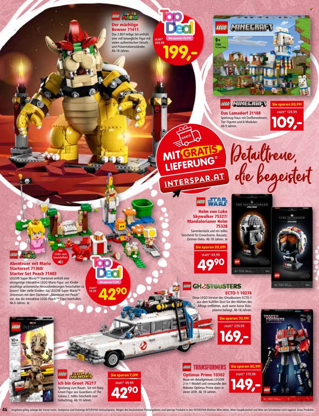 Angebote INTERSPAR - 3.11.2022 - 24.12.2022. Seite 46