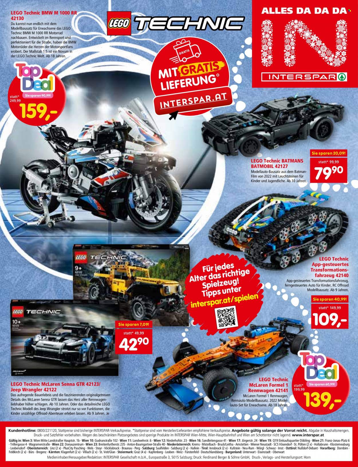 Angebote INTERSPAR - 3.11.2022 - 24.12.2022. Seite 48