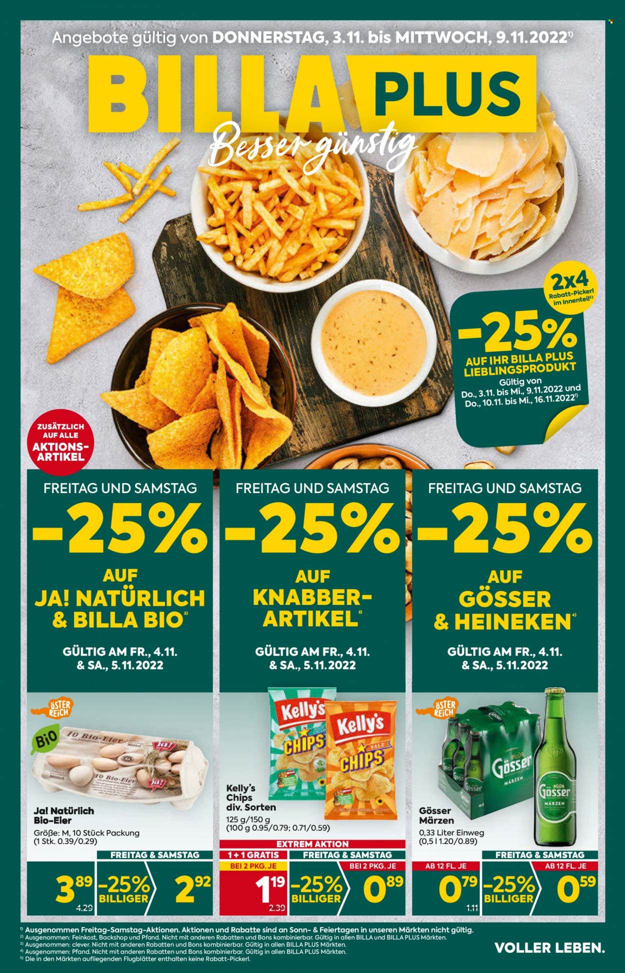 Angebote Billa Plus - 3.11.2022 - 9.11.2022. Seite 1