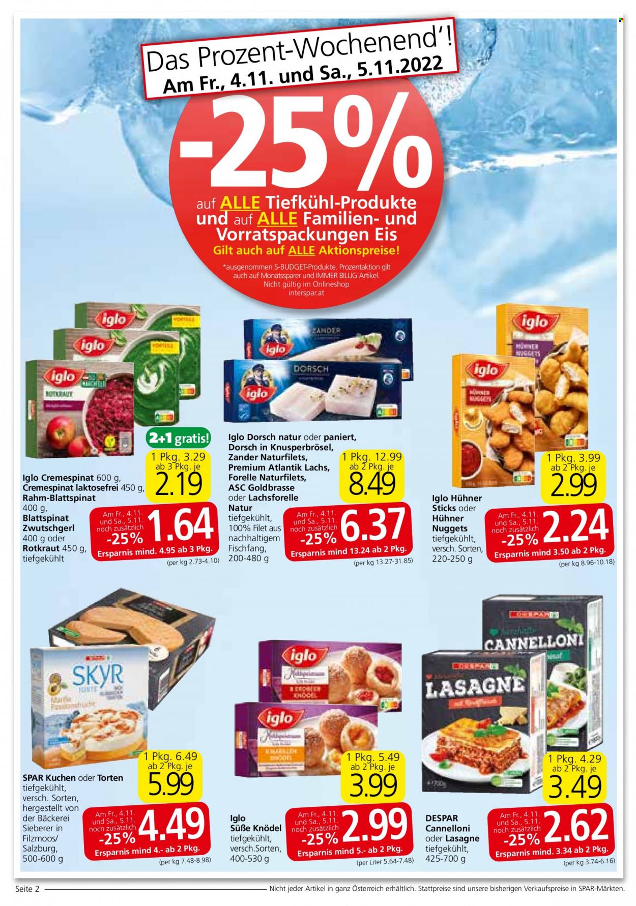 Angebote EUROSPAR - 3.11.2022 - 16.11.2022. Seite 2