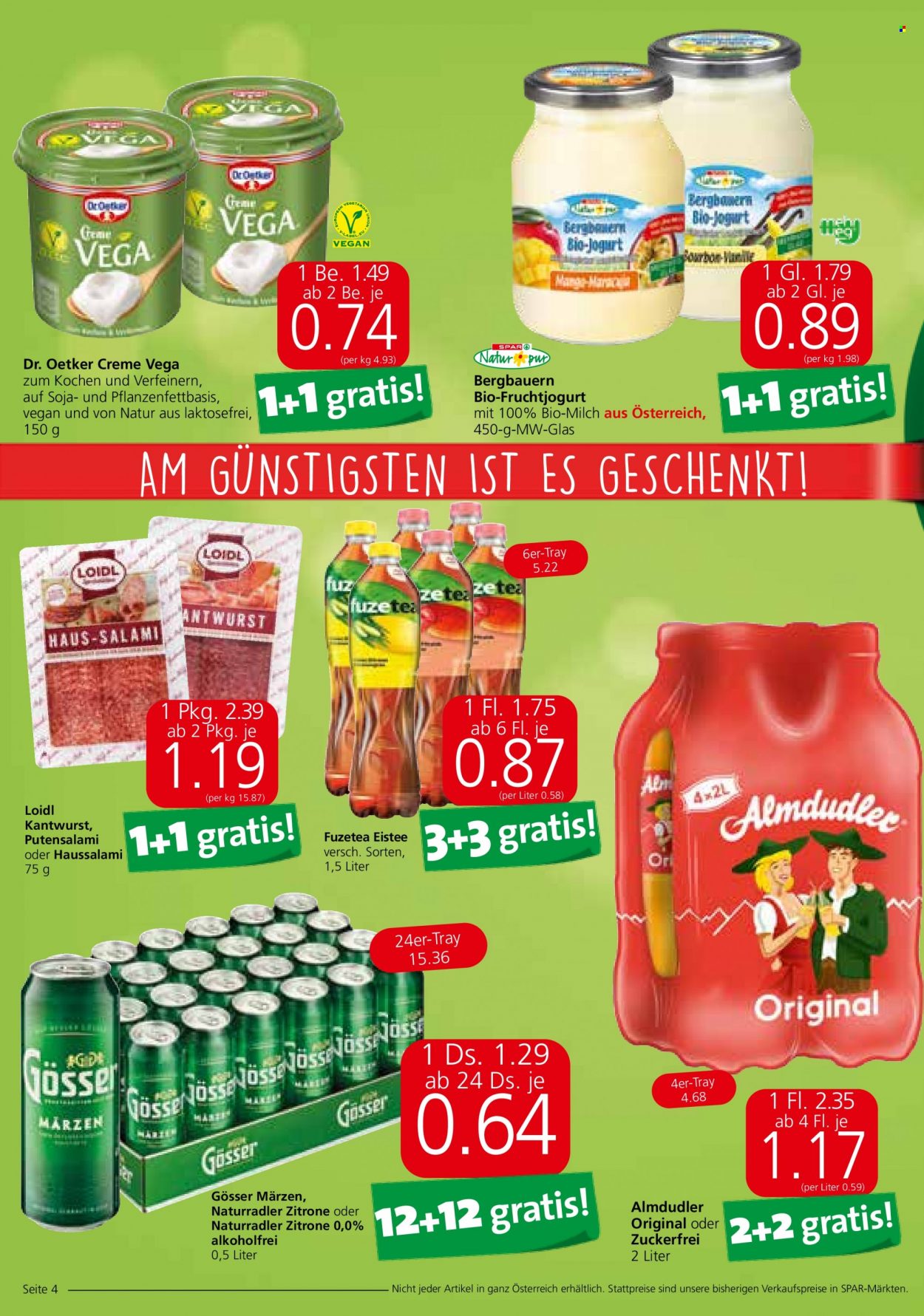 Angebote EUROSPAR - 3.11.2022 - 16.11.2022. Seite 4