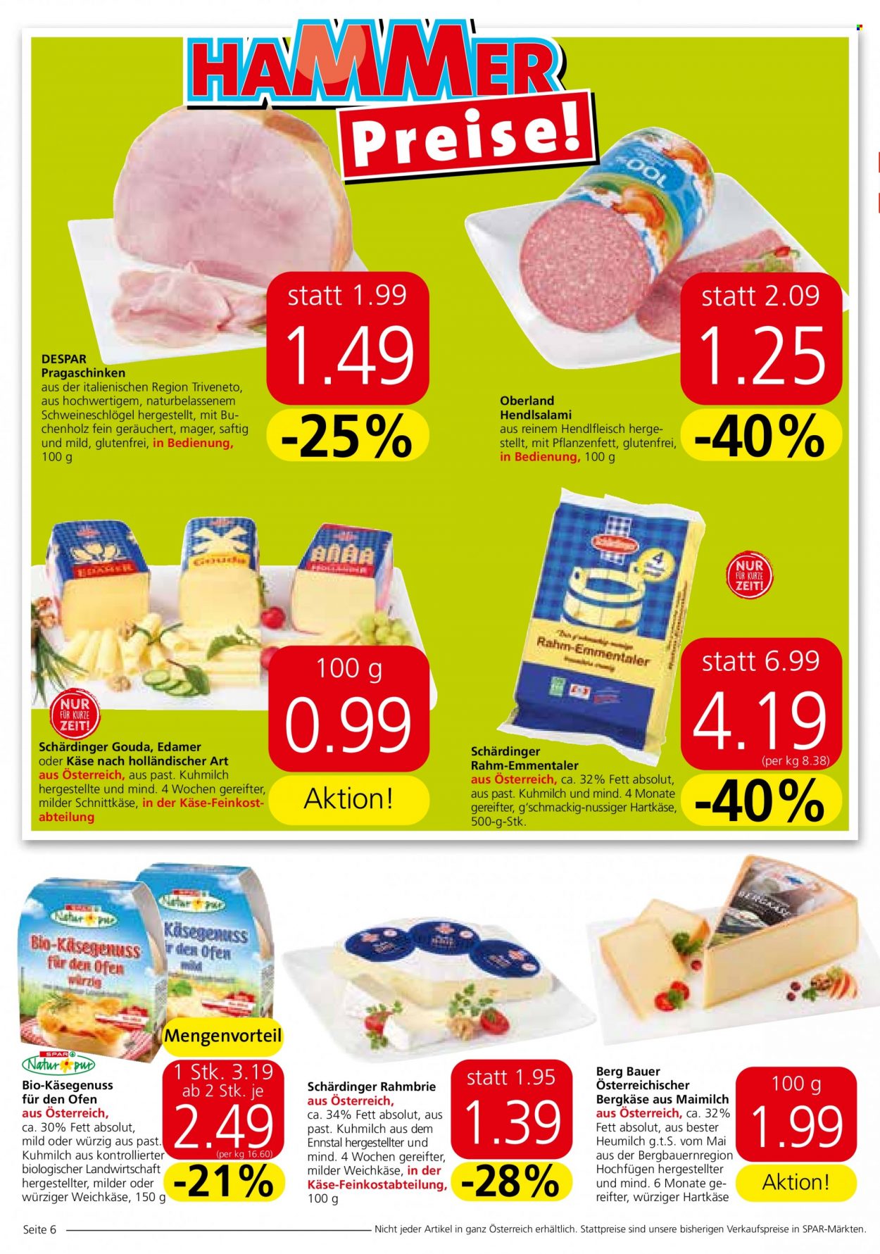 Angebote EUROSPAR - 3.11.2022 - 16.11.2022. Seite 6