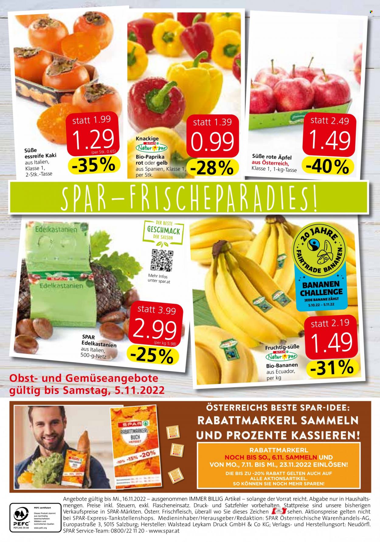Angebote EUROSPAR - 3.11.2022 - 16.11.2022. Seite 20