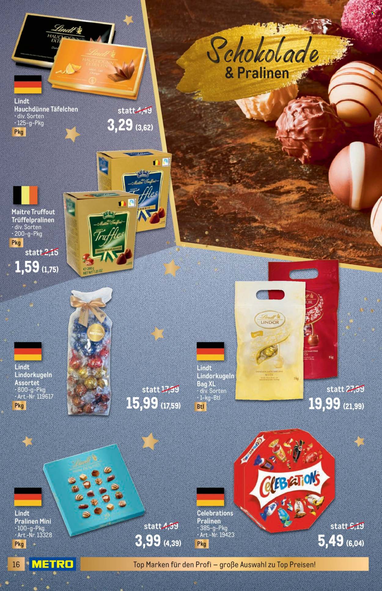 Angebote Metro - 10.11.2022 - 31.12.2022. Seite 16