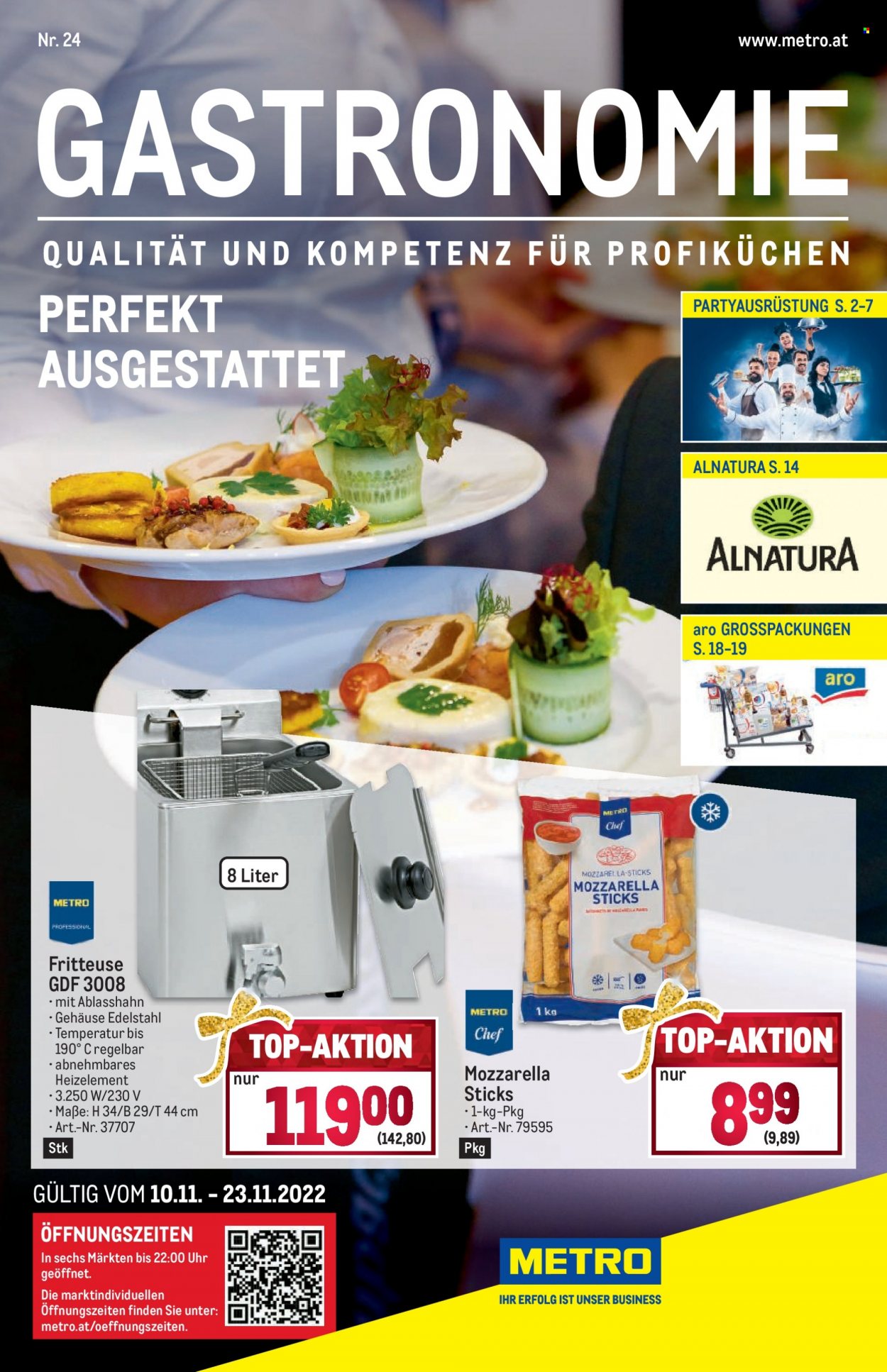 Angebote Metro - 10.11.2022 - 23.11.2022. Seite 1