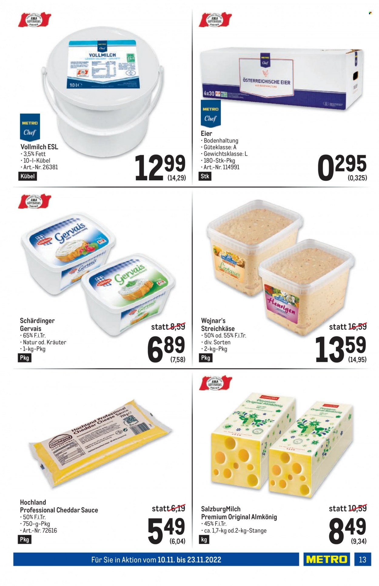 Angebote Metro - 10.11.2022 - 23.11.2022. Seite 13