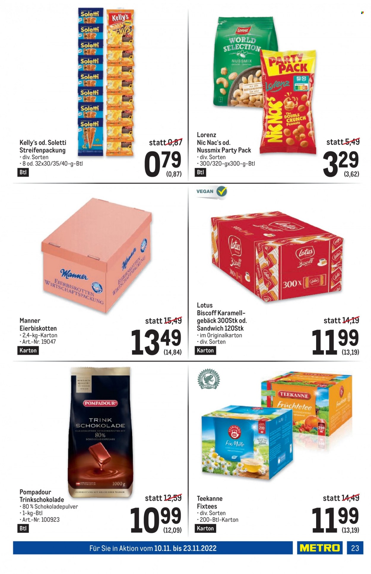 Angebote Metro - 10.11.2022 - 23.11.2022. Seite 23