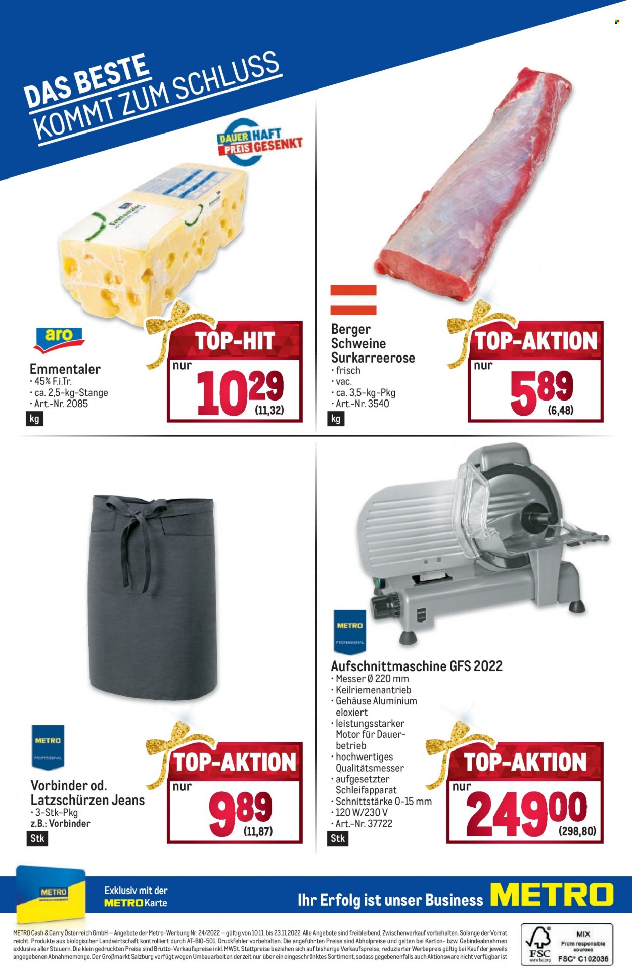 Angebote Metro - 10.11.2022 - 23.11.2022. Seite 28