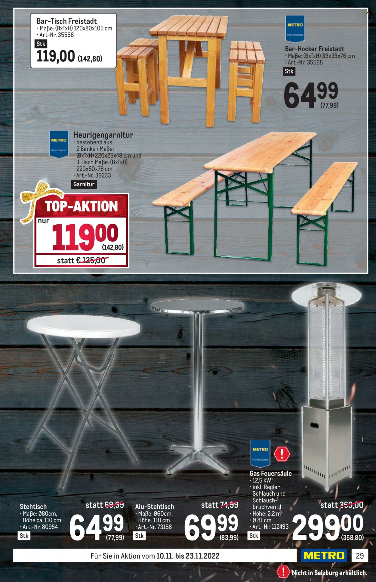Angebote Metro - 10.11.2022 - 23.11.2022. Seite 29