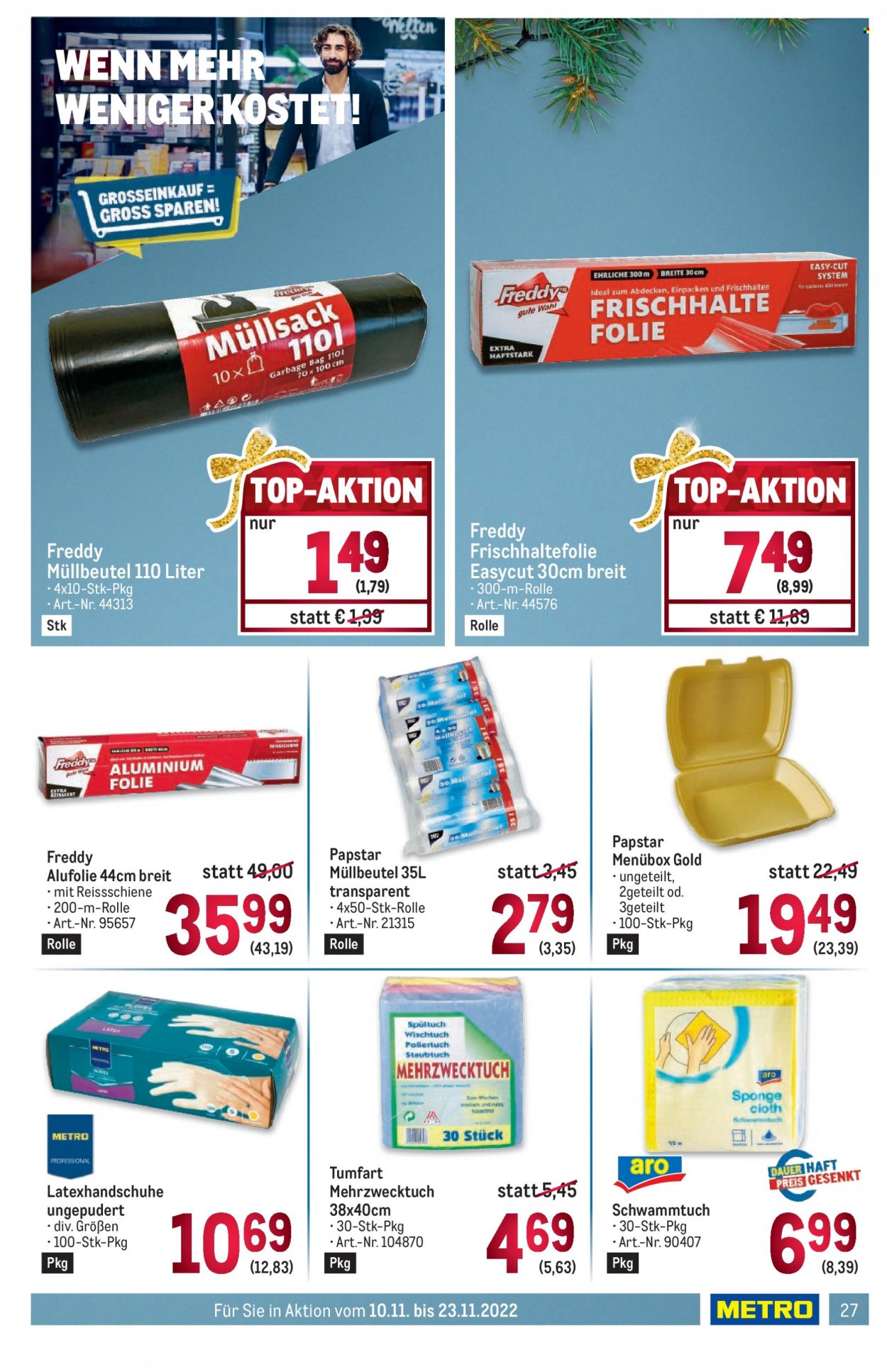 Angebote Metro - 10.11.2022 - 23.11.2022. Seite 27