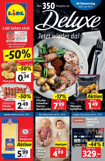 Angebote Lidl - 10.11.2022 - 16.11.2022.