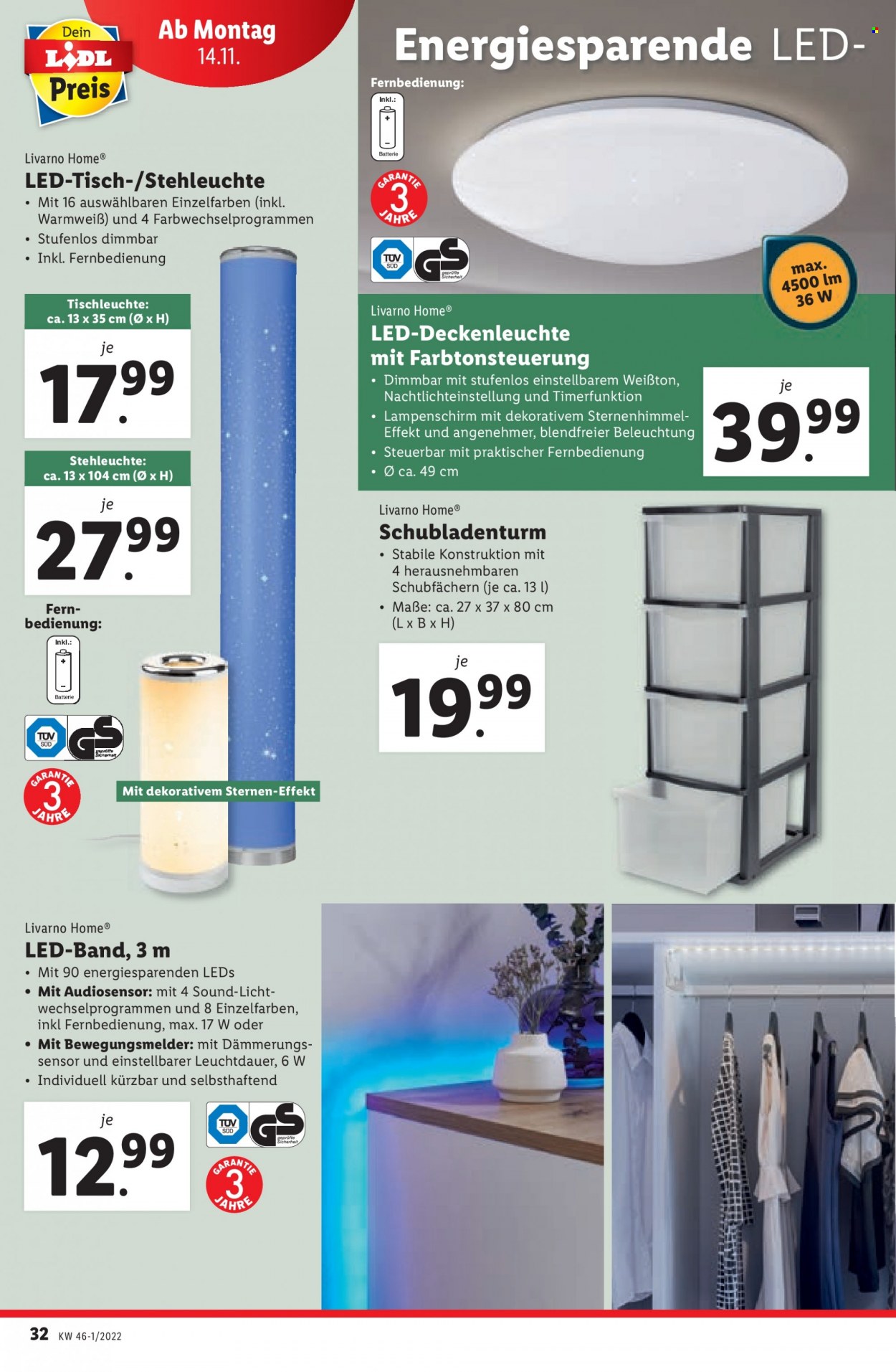 Angebote Lidl - 10.11.2022 - 16.11.2022. Seite 32