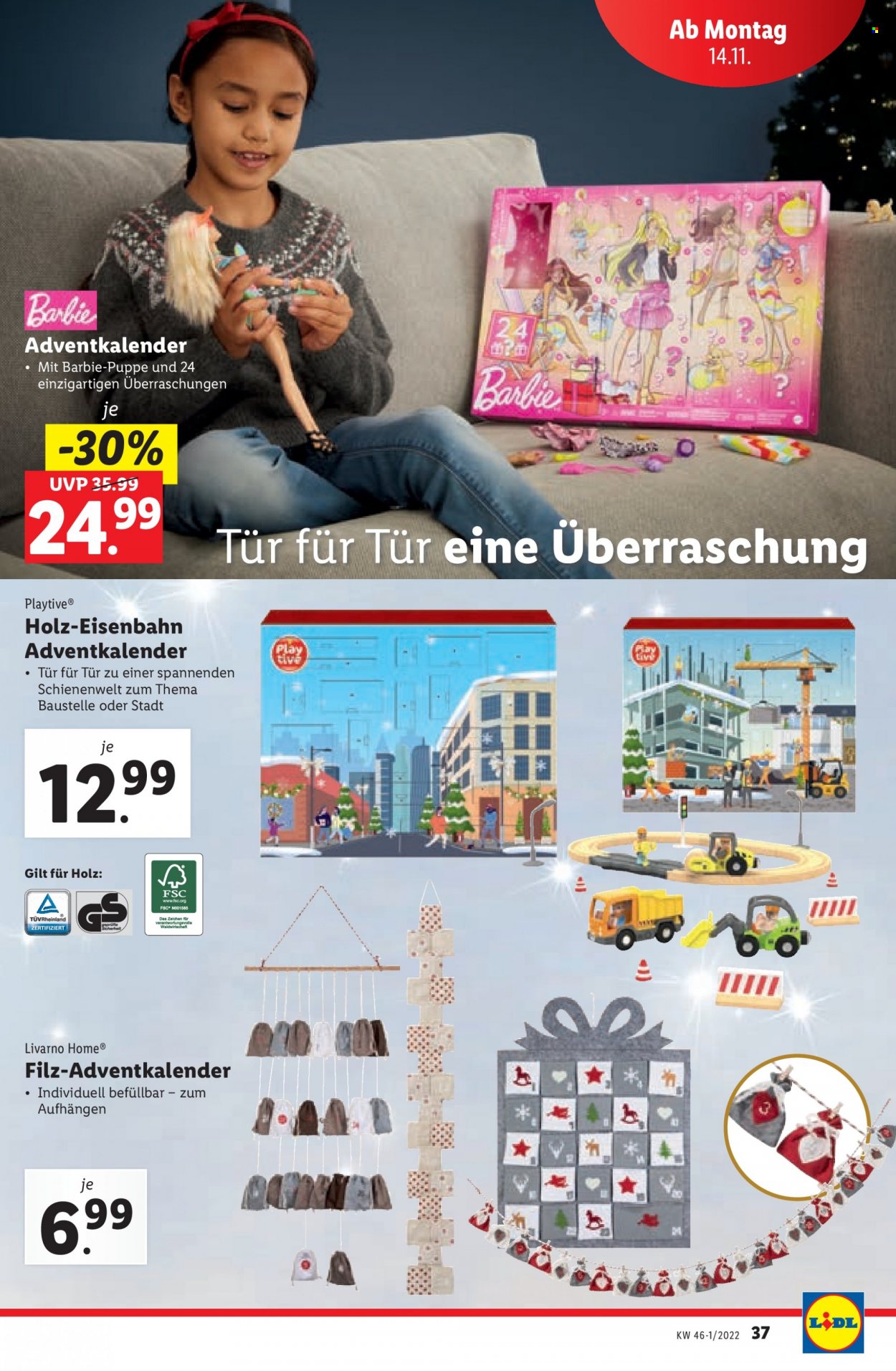 Angebote Lidl - 10.11.2022 - 16.11.2022. Seite 37